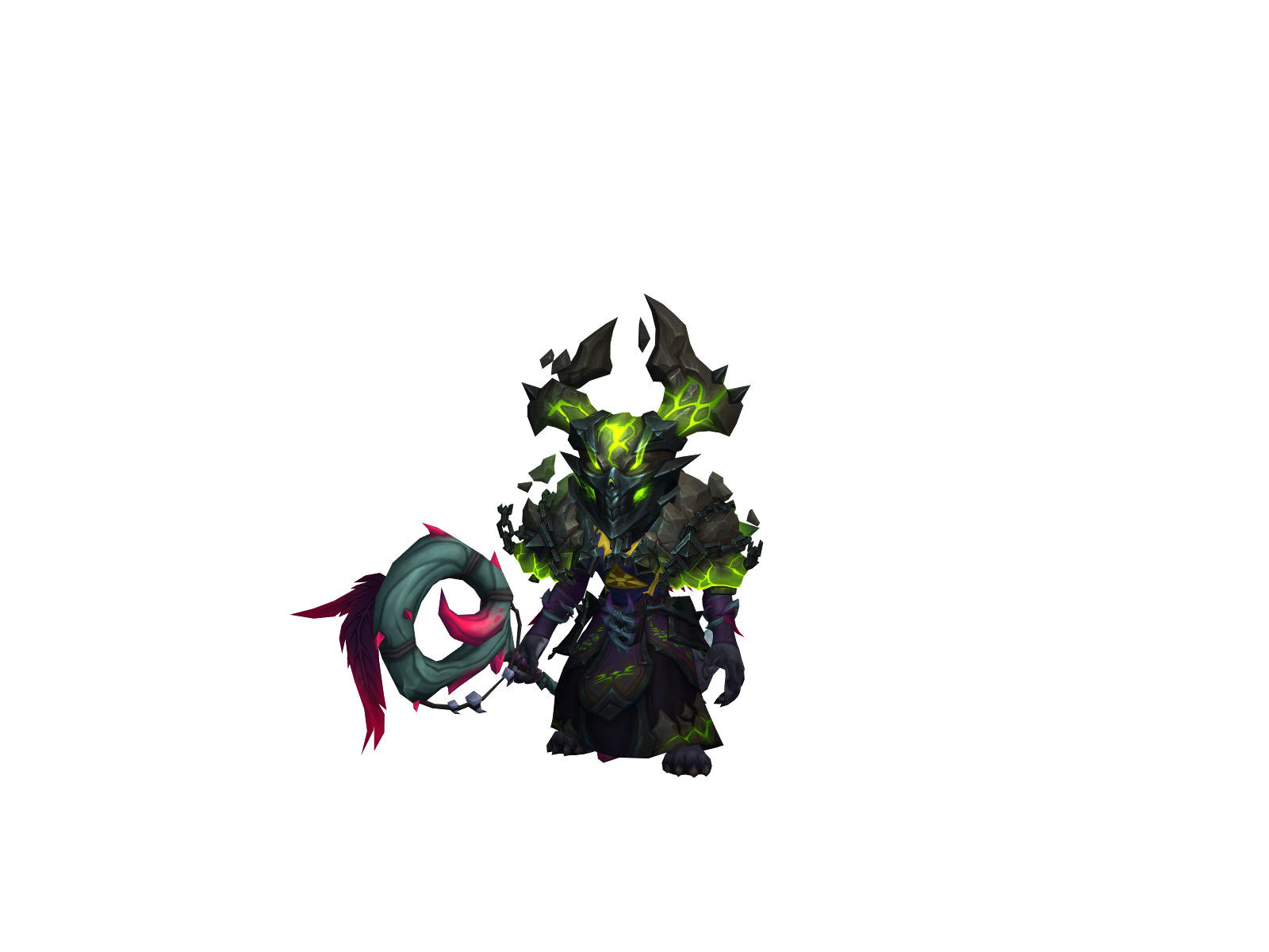 Scarygiggle 3D character render