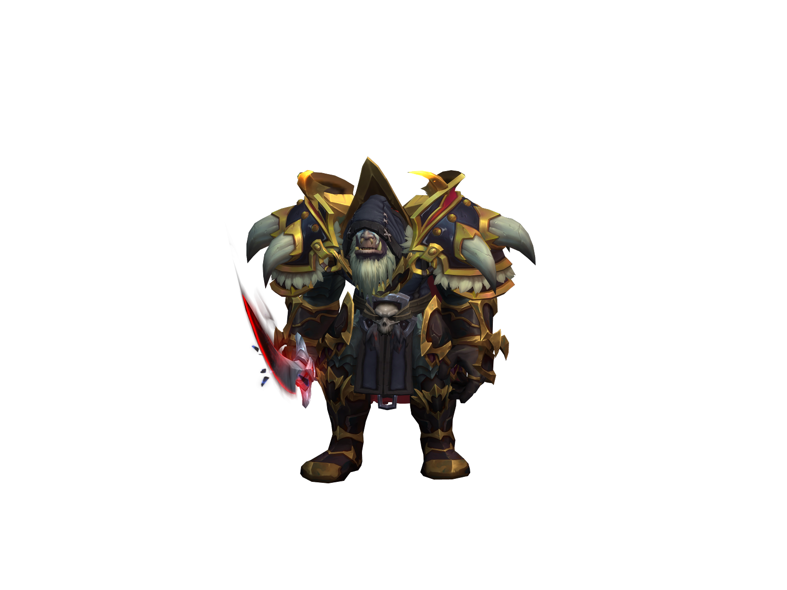 Borefiend 3D character render