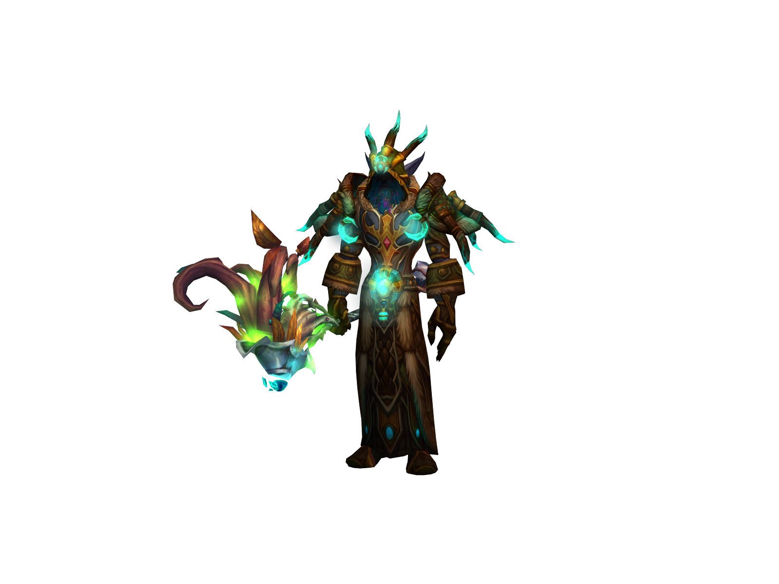 Illo 3D character render