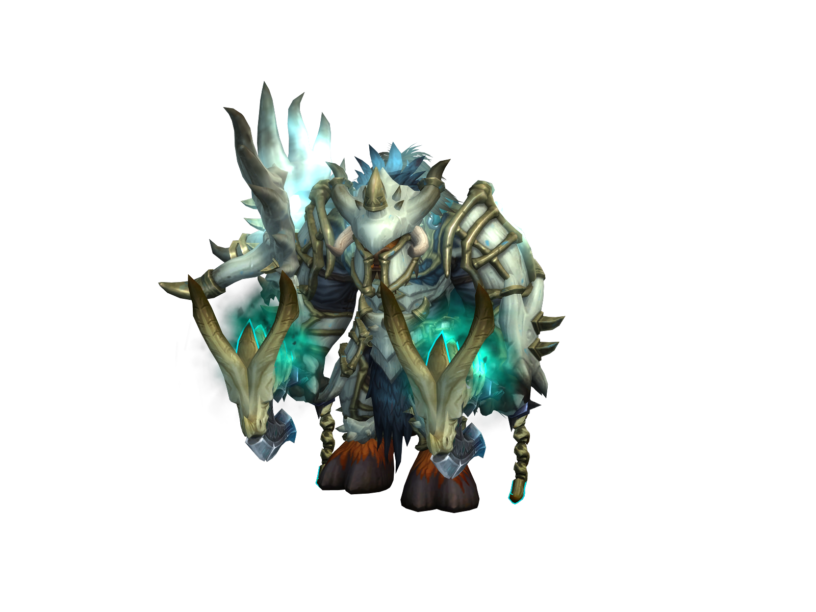 Gnasty 3D character render