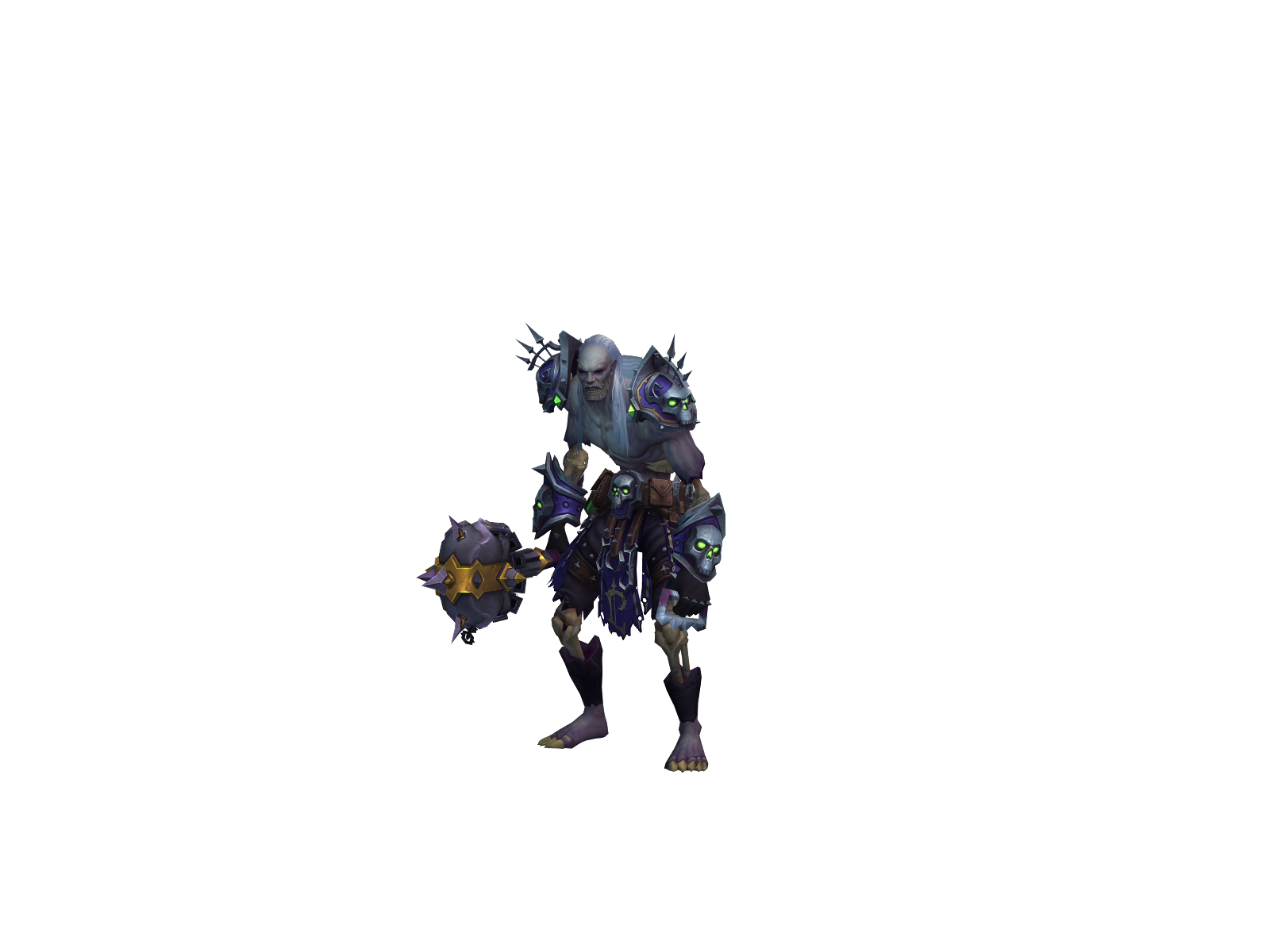 Ghoulcifer 3D character render