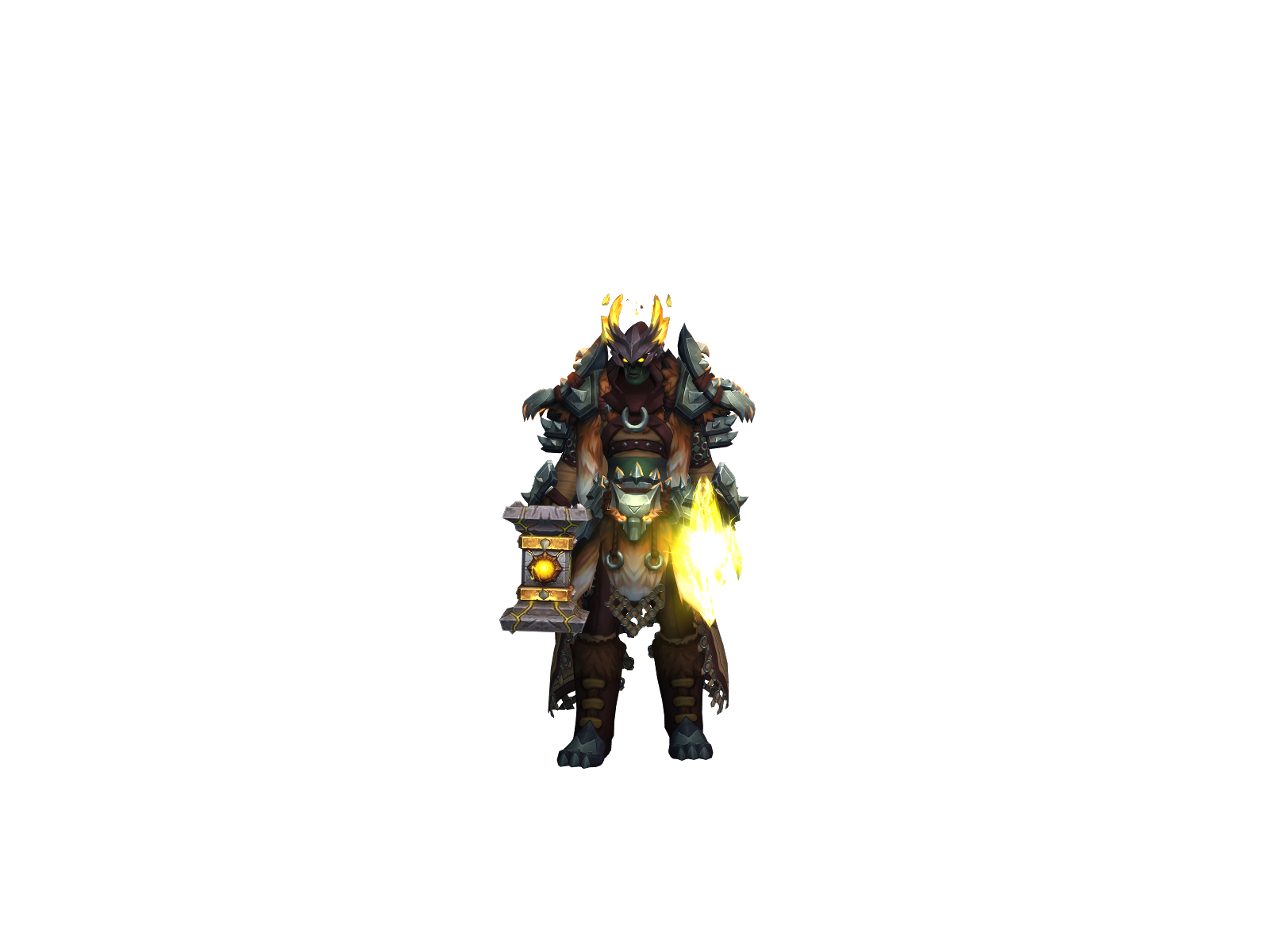 Thrallhala 3D character render