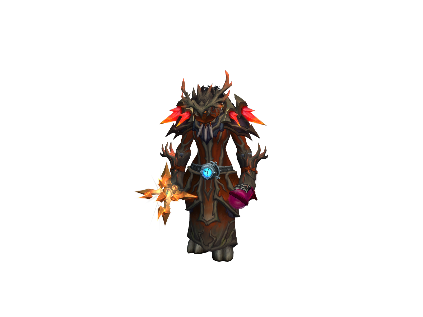 Demicles 3D character render