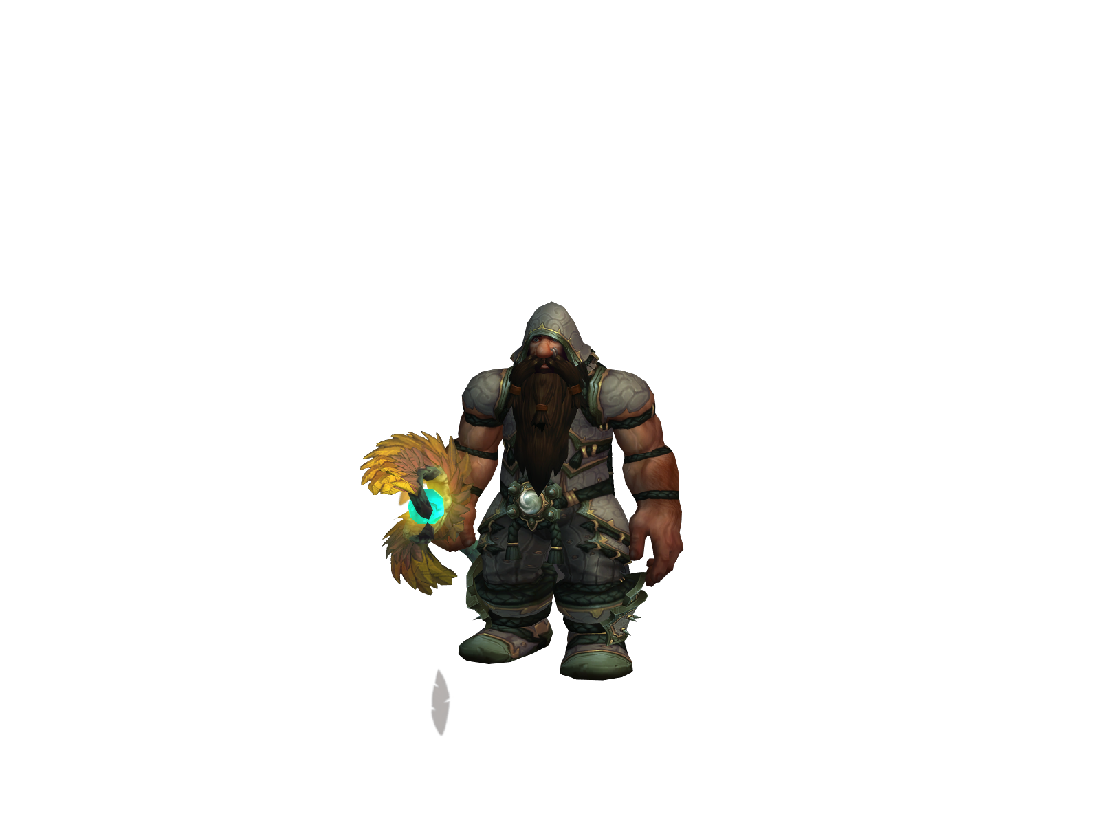 Gymdall 3D character render
