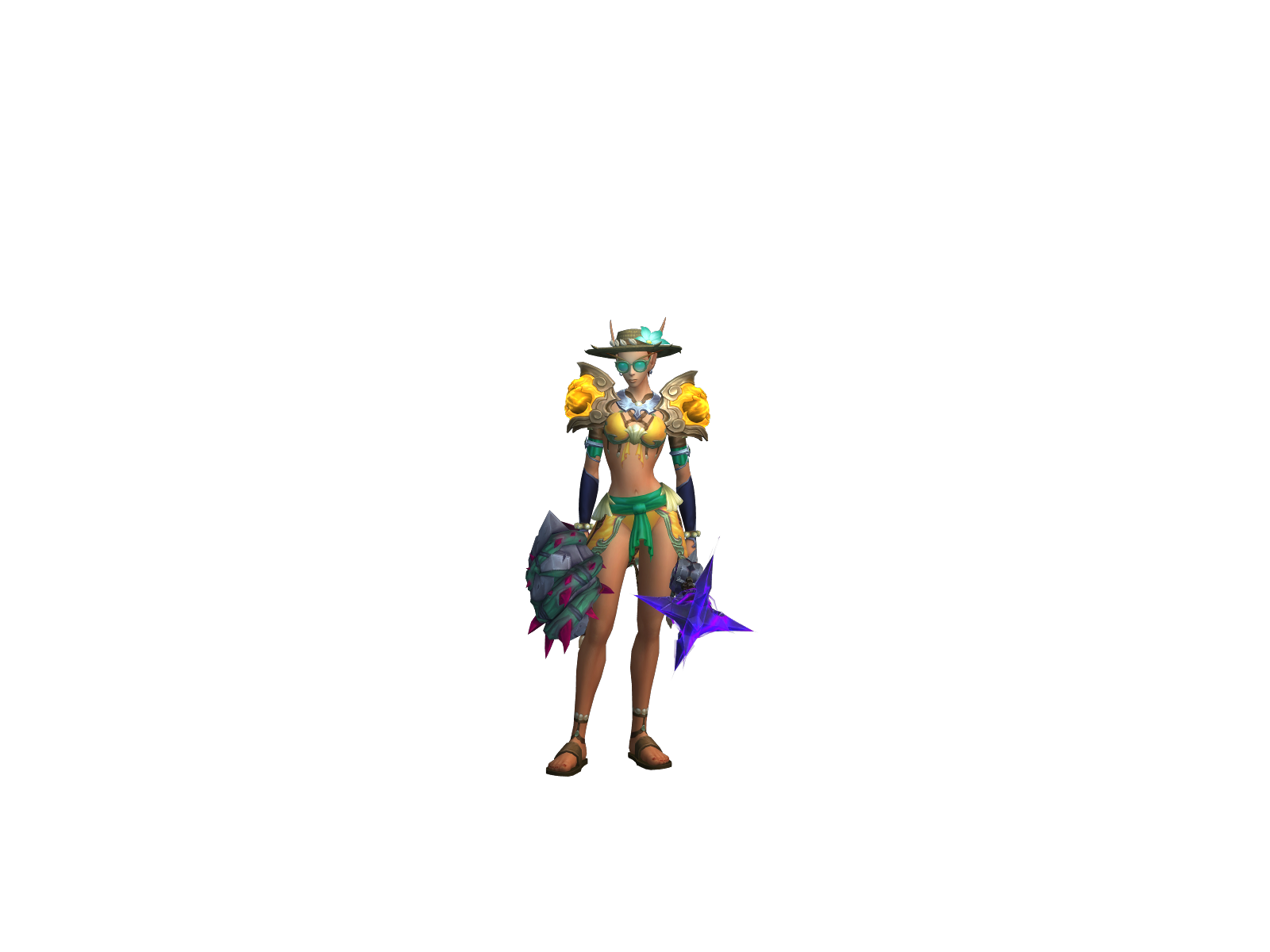 Cococuh 3D character render
