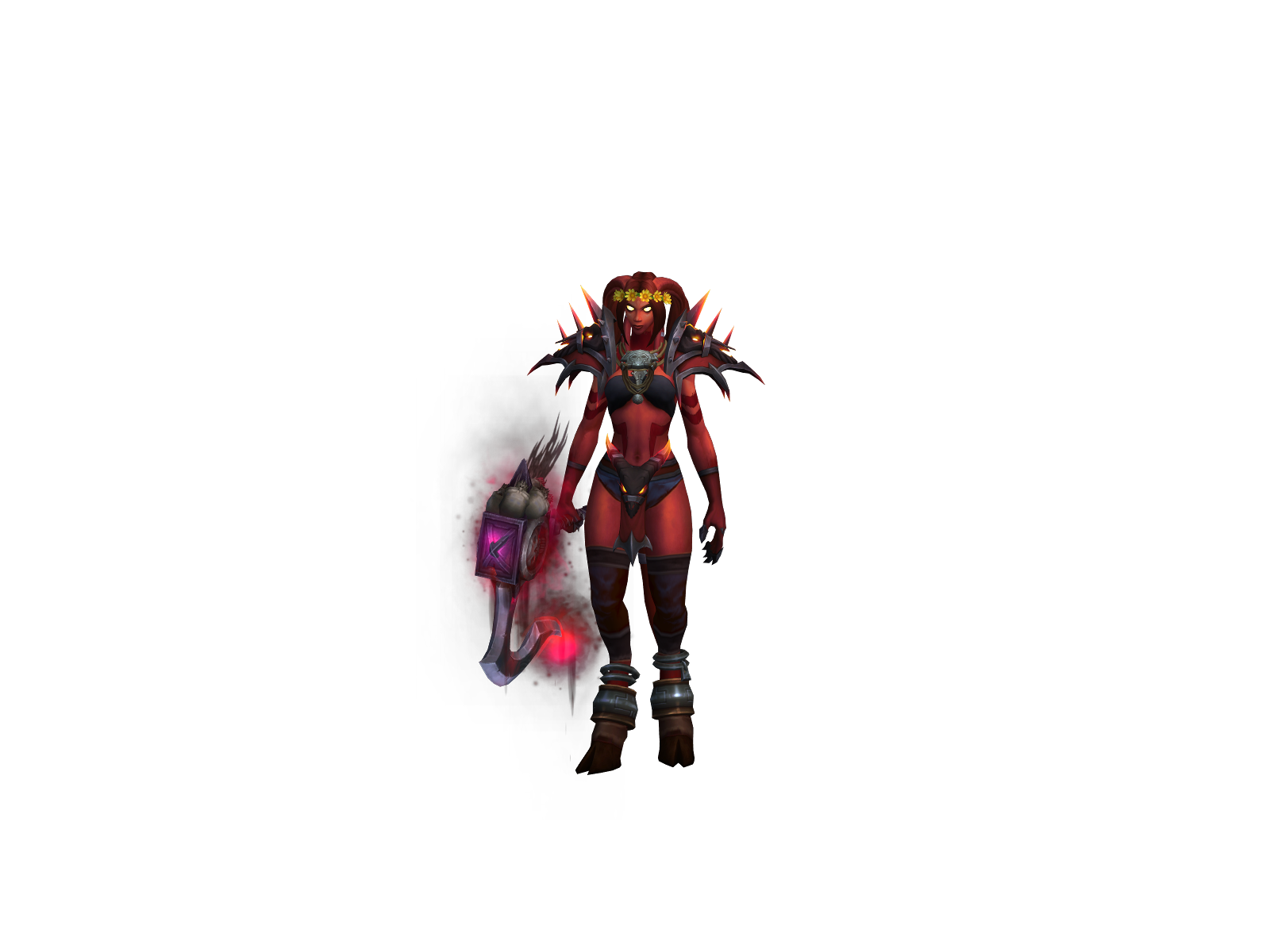 Kryul 3D character render