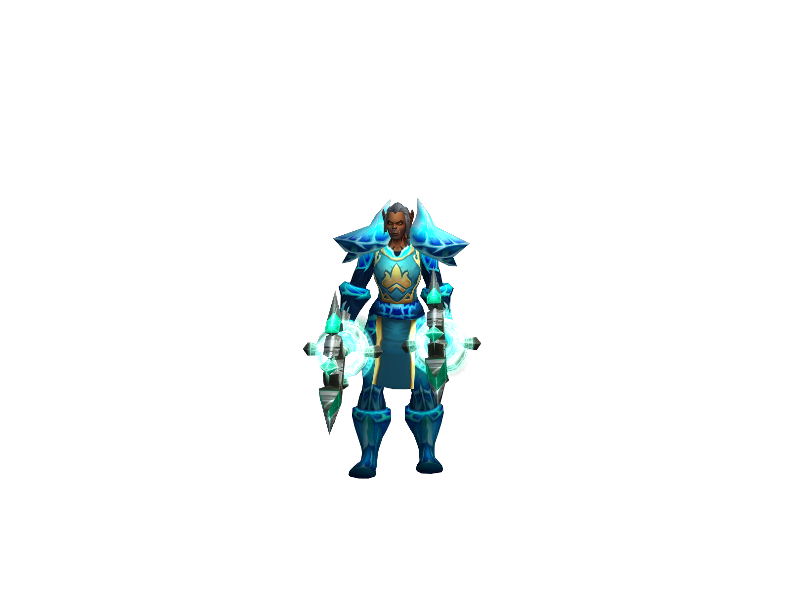 Grekritask 3D character render