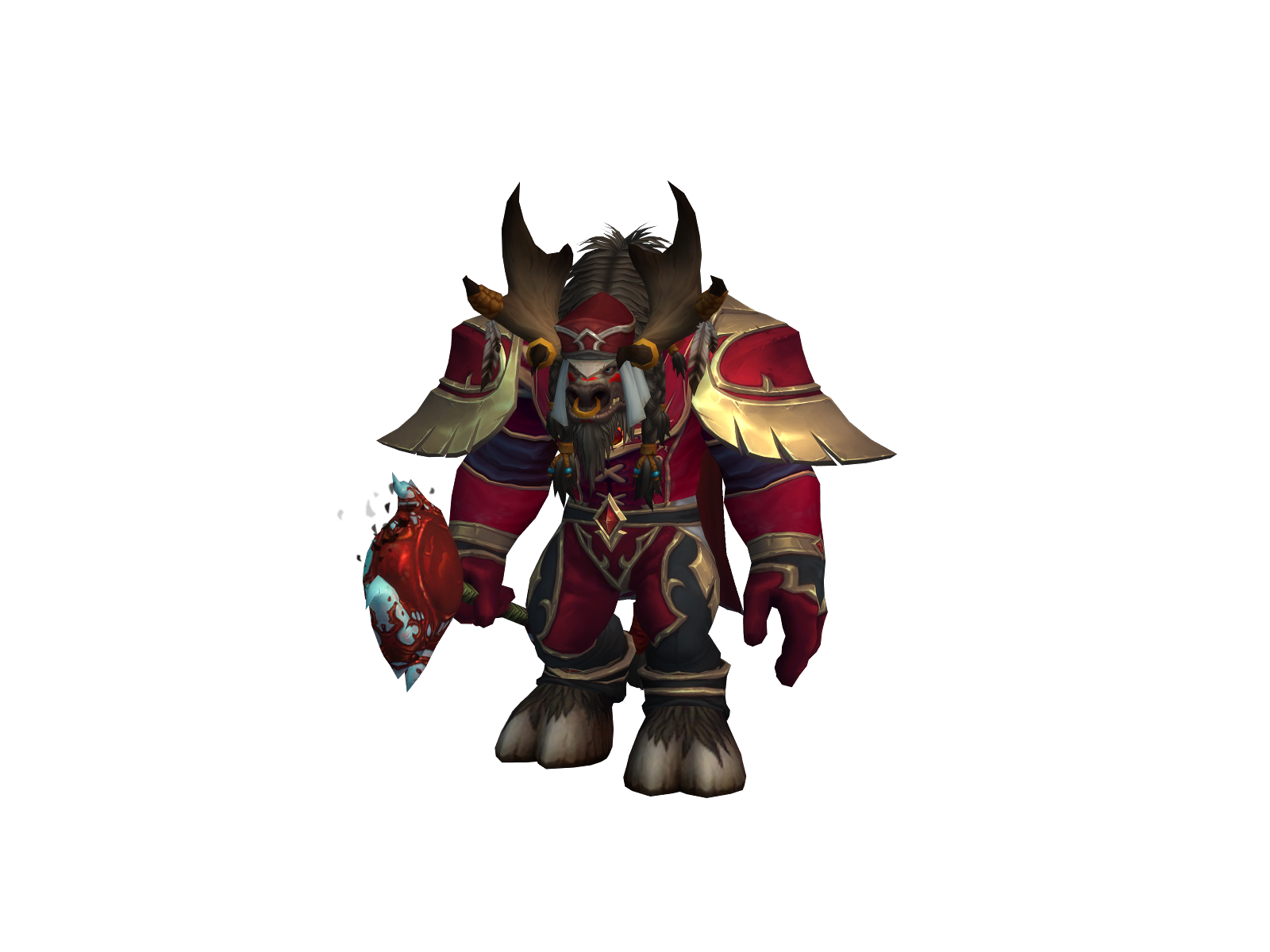 Bluface 3D character render