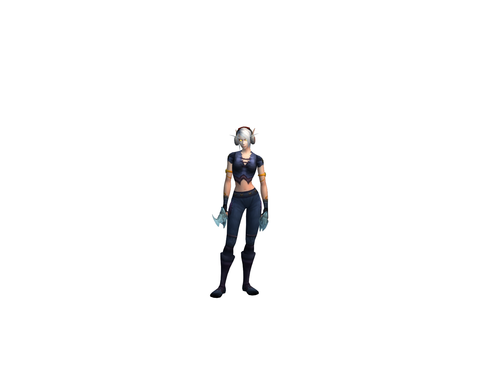 Vinkelse 3D character render
