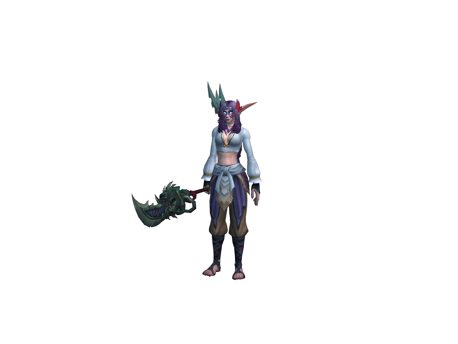 Jackeylove 3D character render