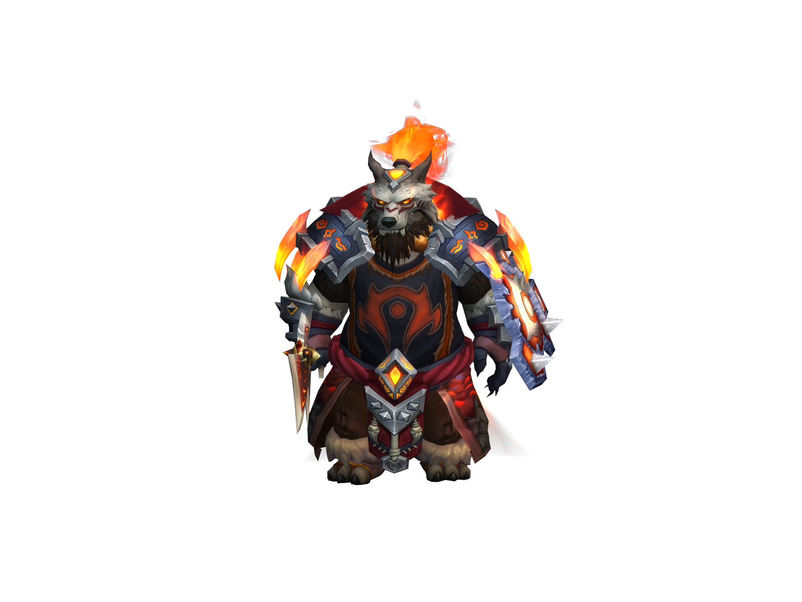 Warcrime 3D character render
