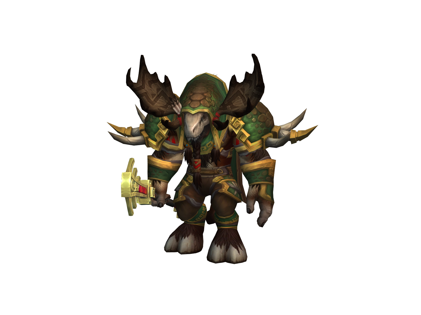 Rootbear 3D character render