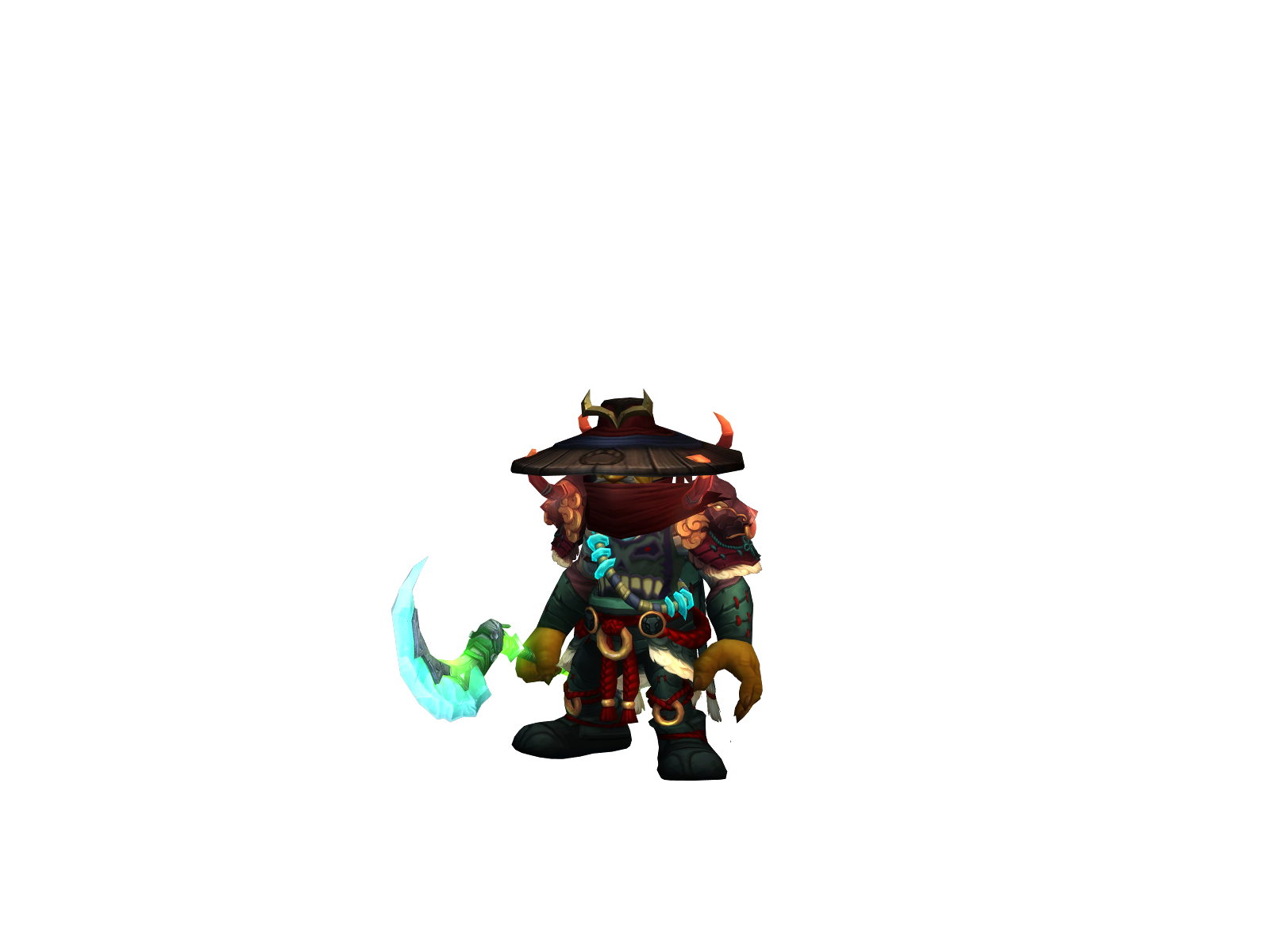 Burdfrog 3D character render