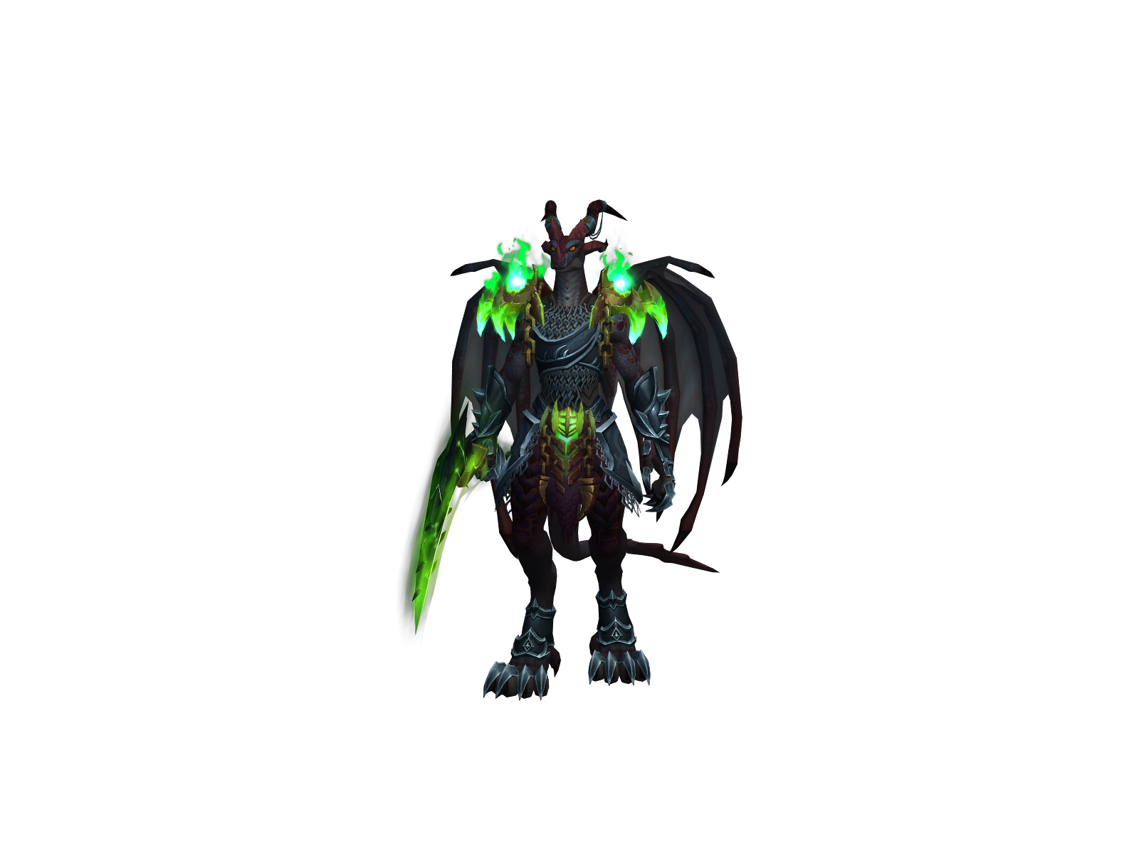 Griefchu 3D character render