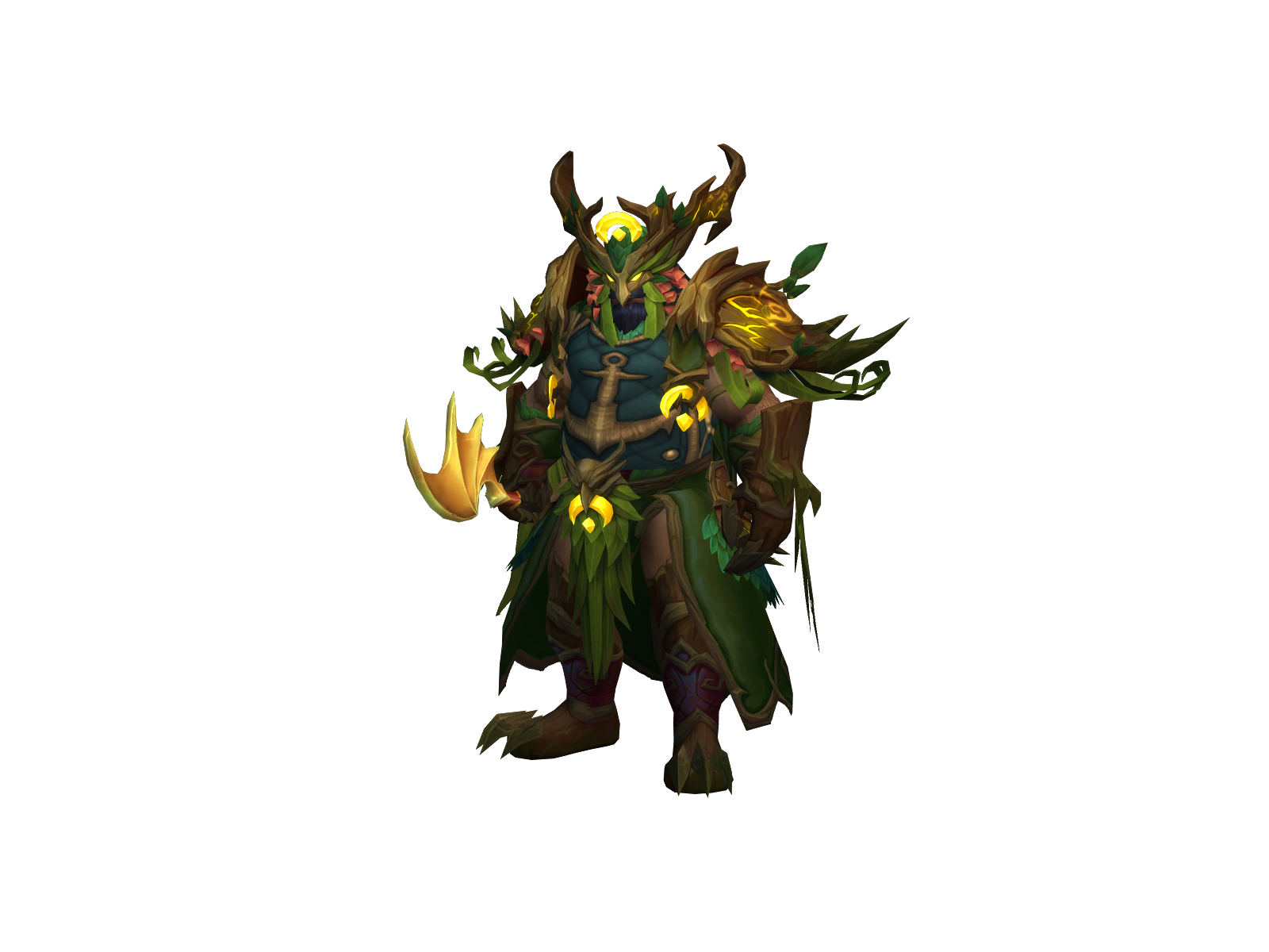 Moorf 3D character render