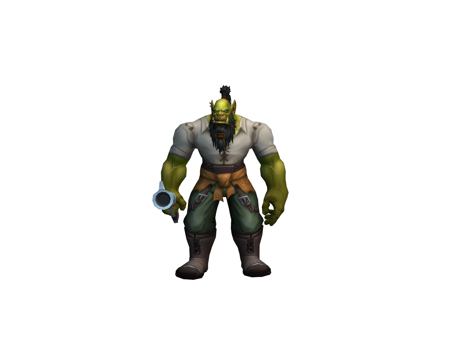 Rokan 3D character render