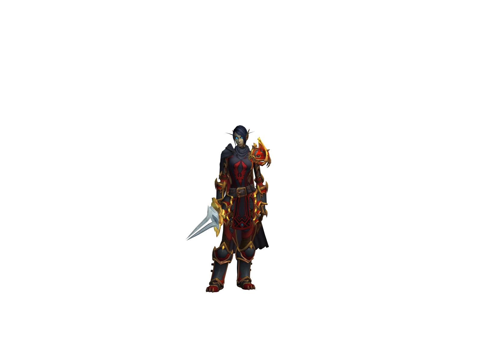 Aviendha 3D character render