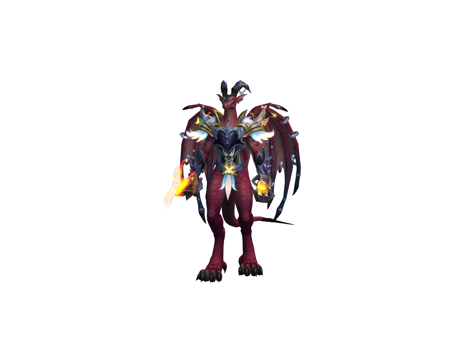 Cleodragon 3D character render