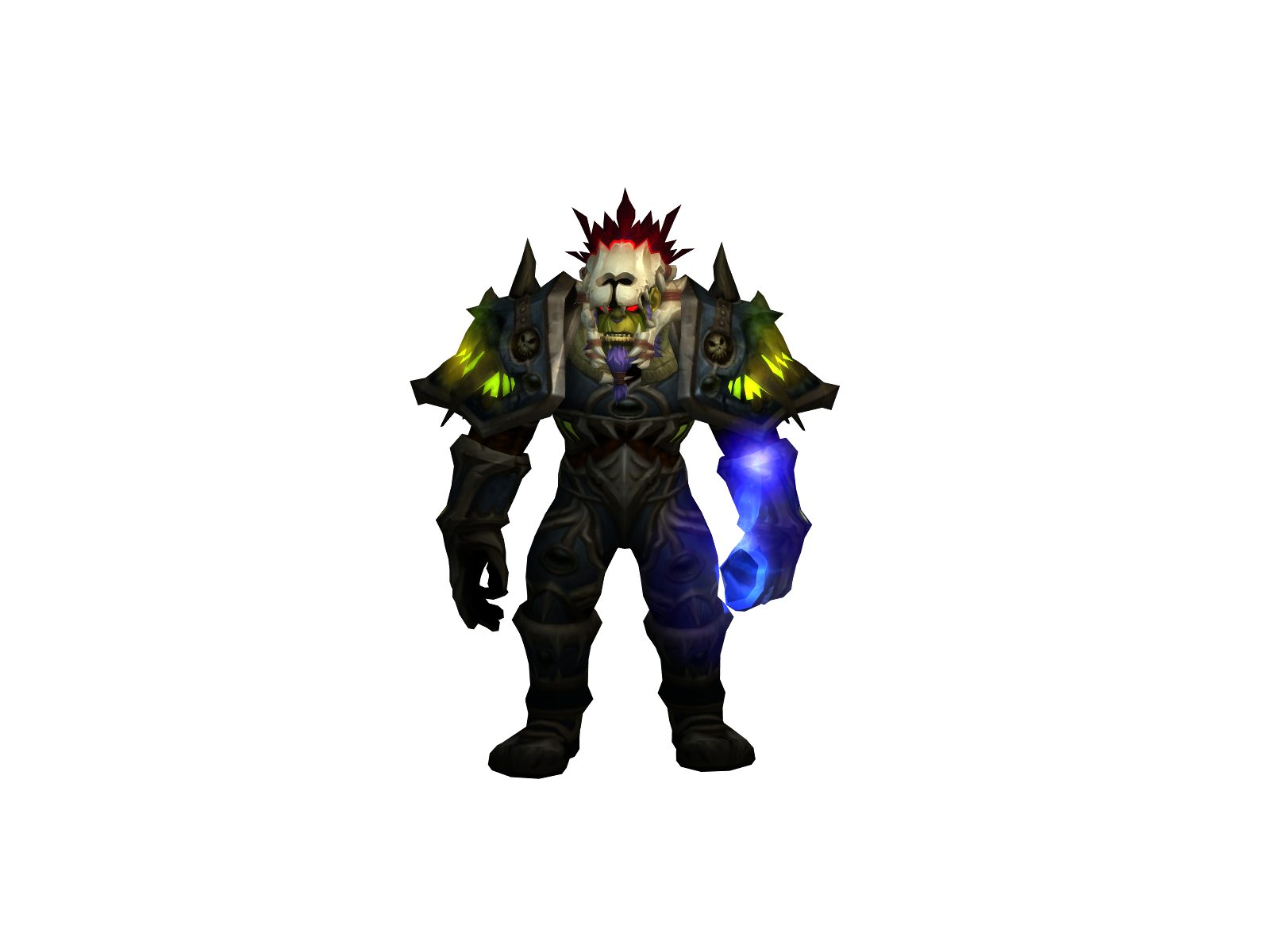 Dhint 3D character render