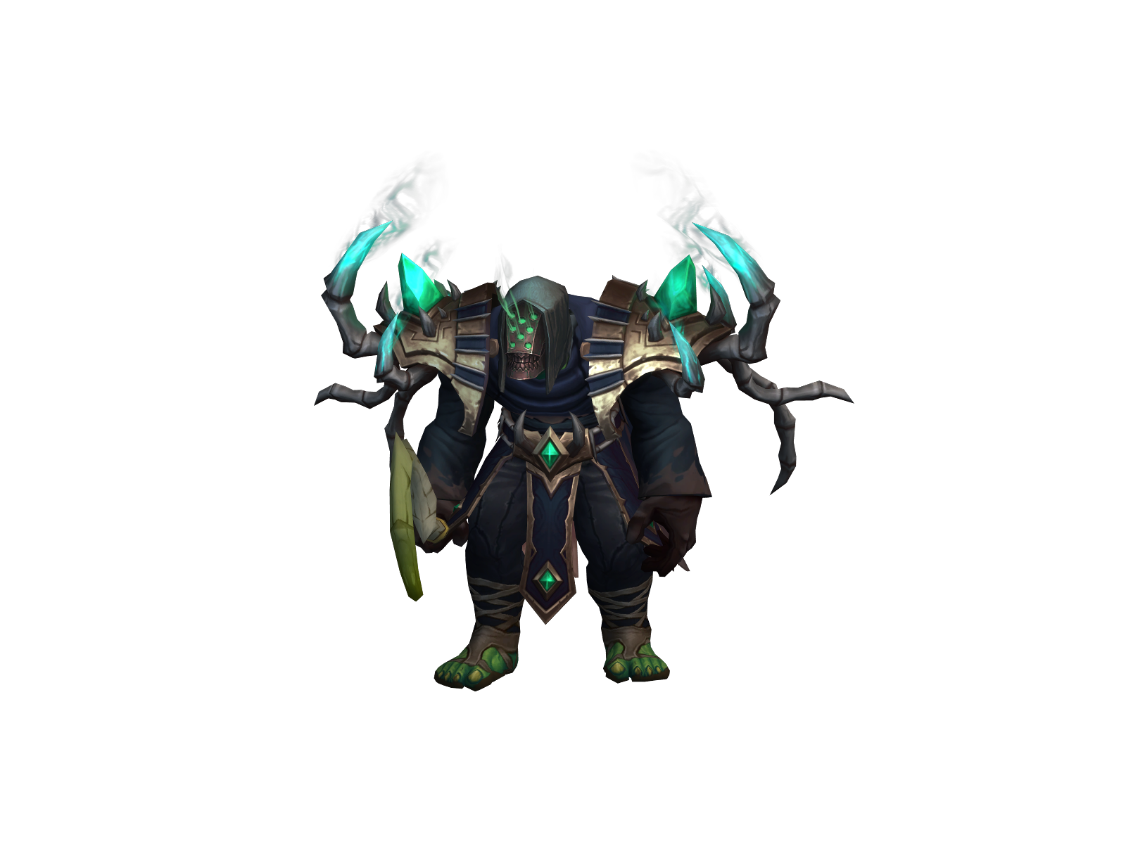 Zephidel 3D character render