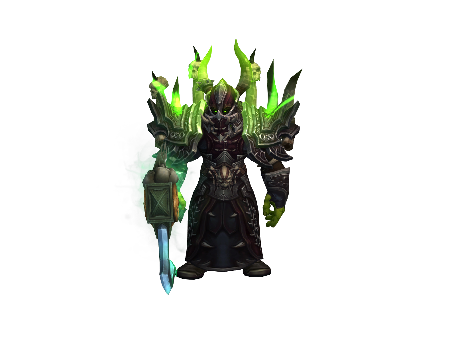 Maybewall 3D character render
