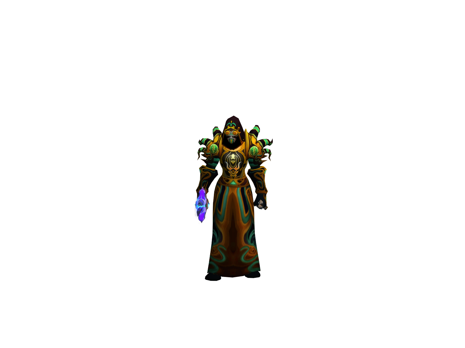 Clarense 3D character render