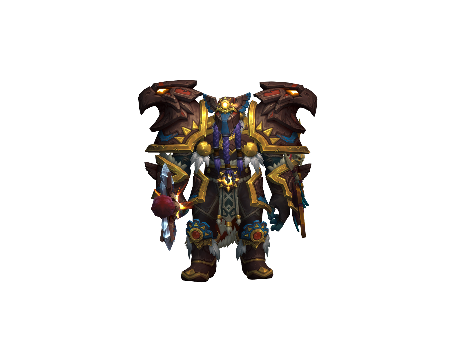Gothrox 3D character render