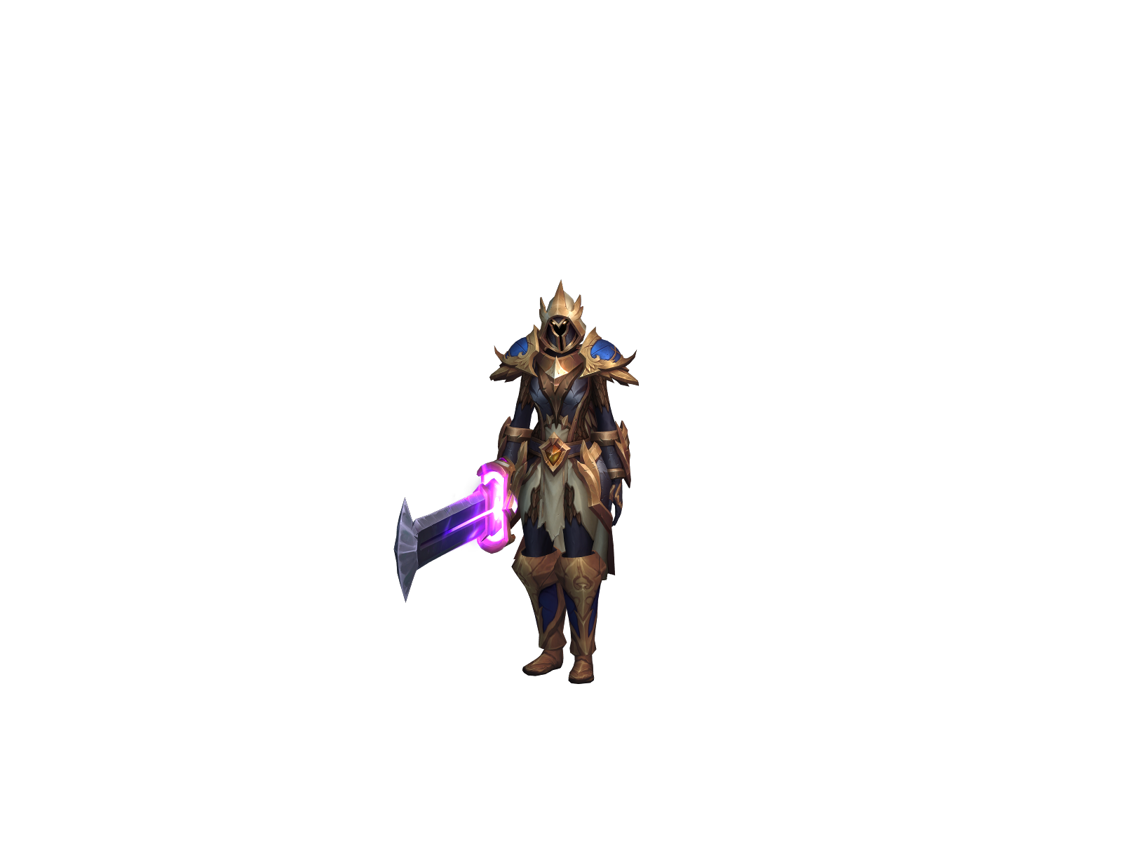 Paladina 3D character render