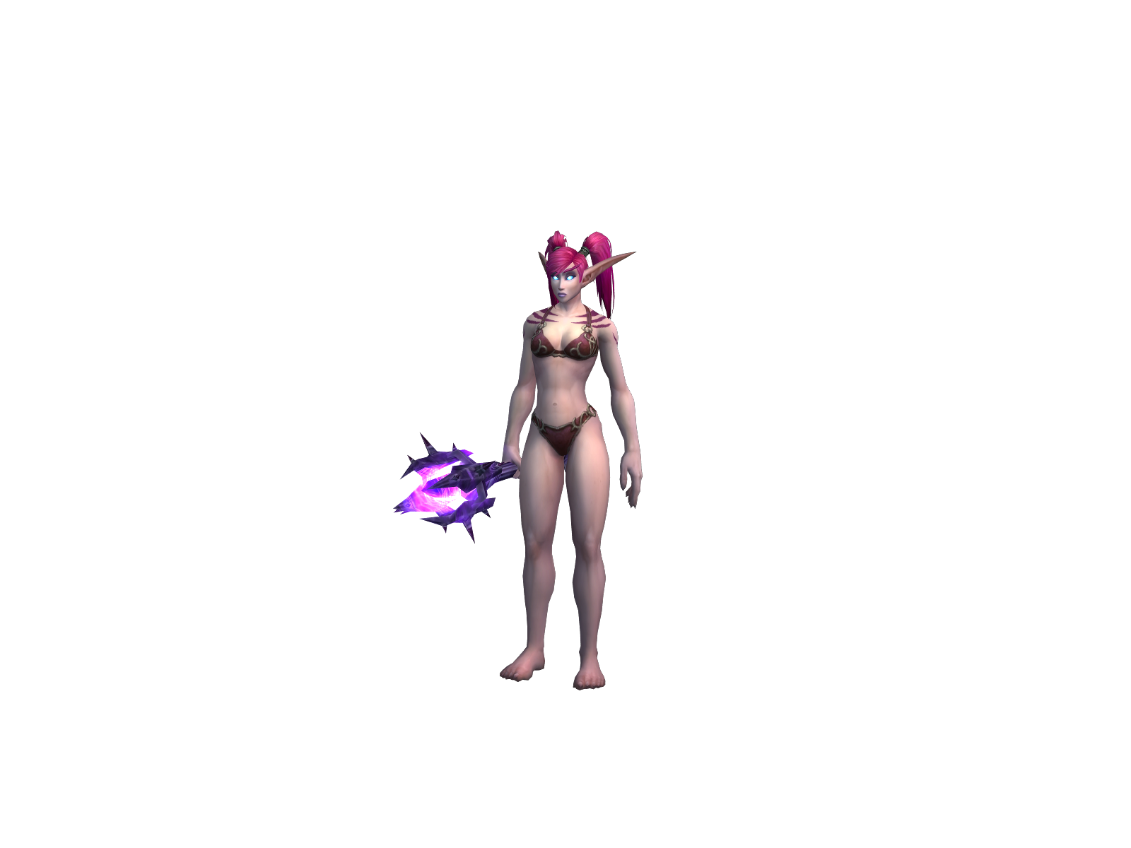 Yipz 3D character render