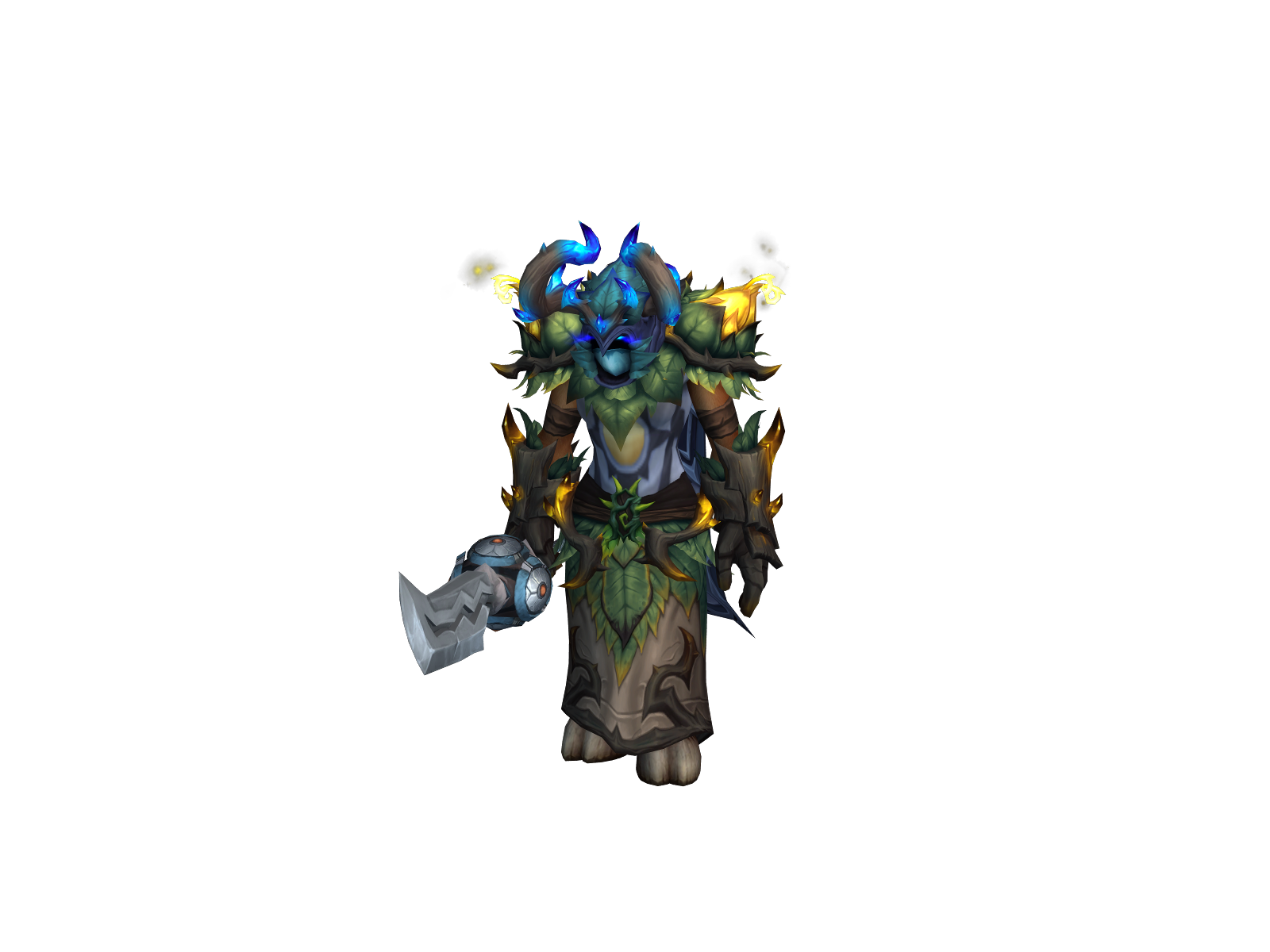 Ulmtree 3D character render