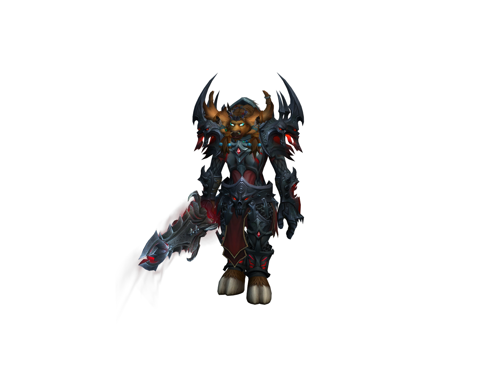 Bullocalypse 3D character render