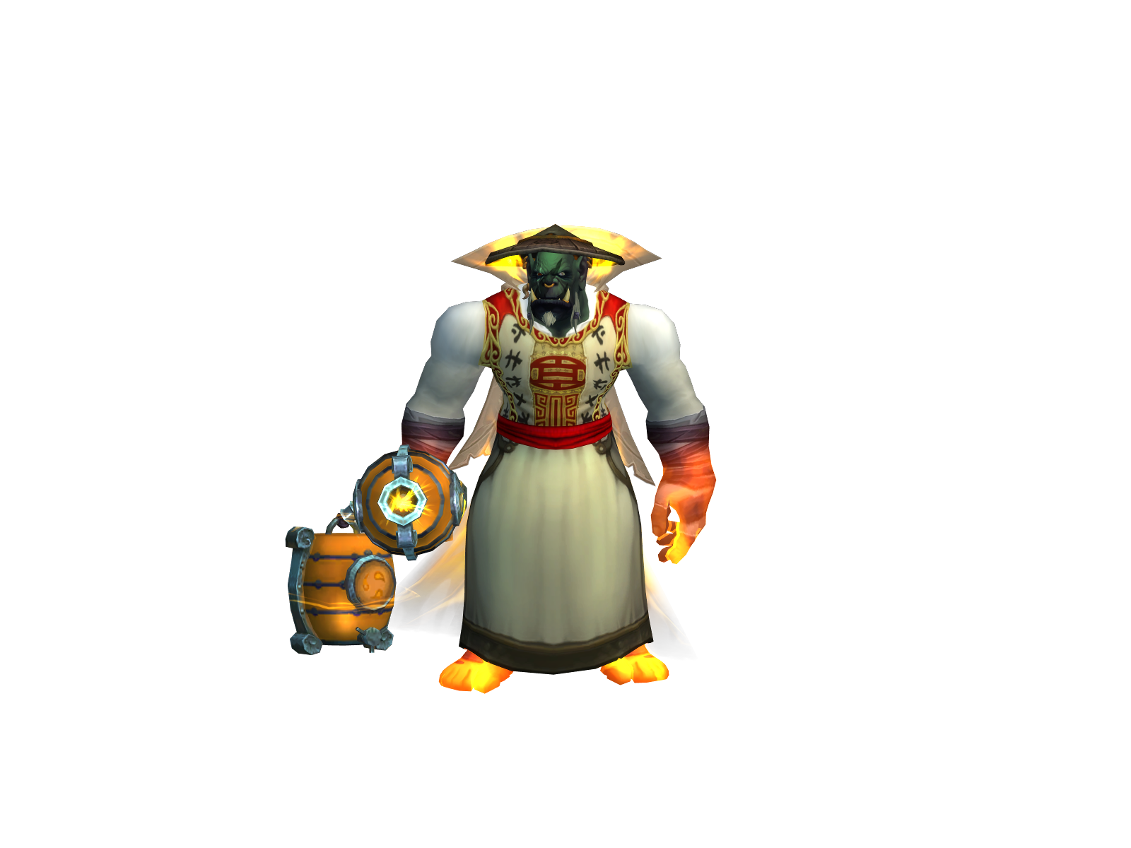 Geñghis 3D character render