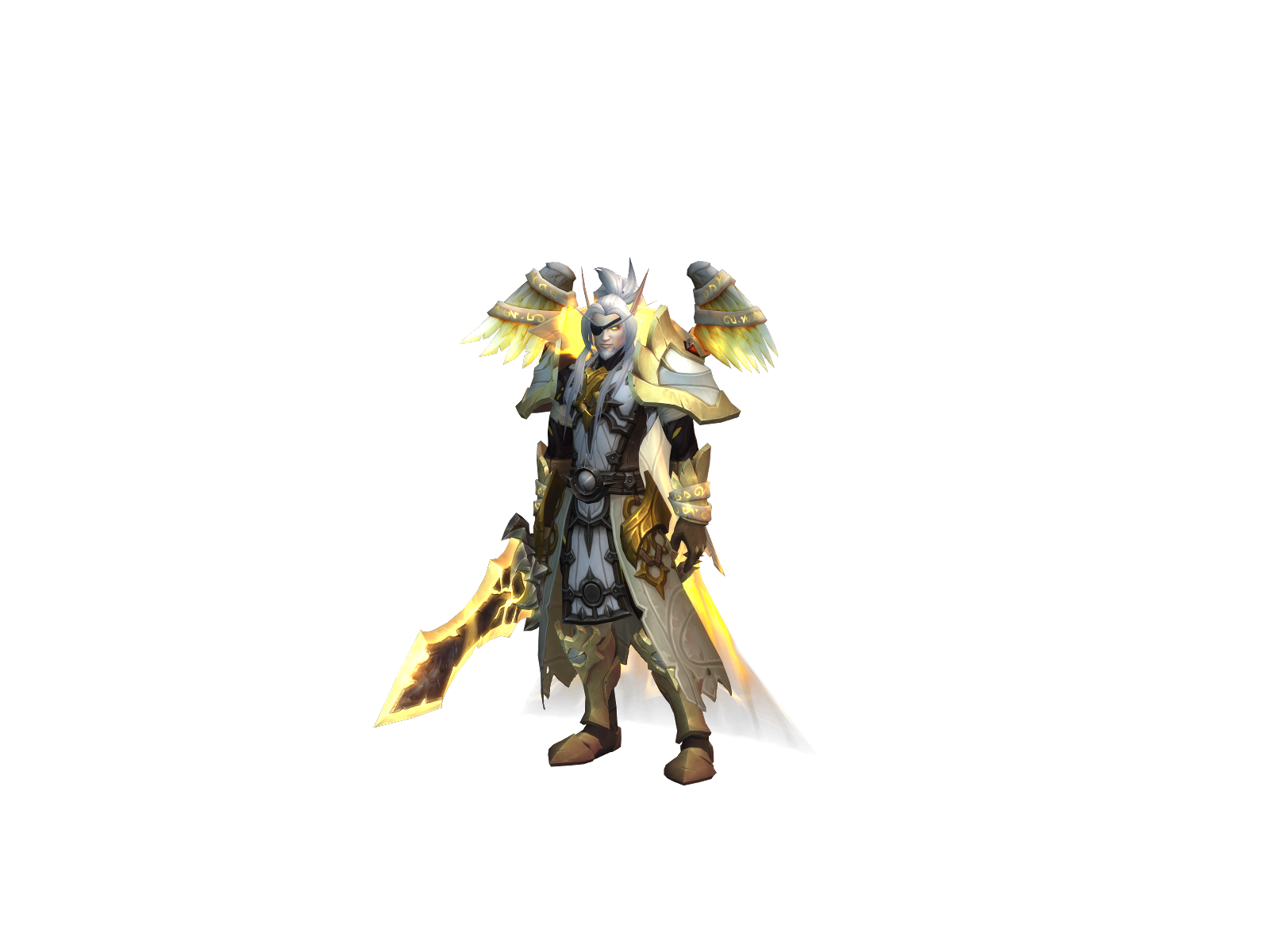 Mistrael 3D character render