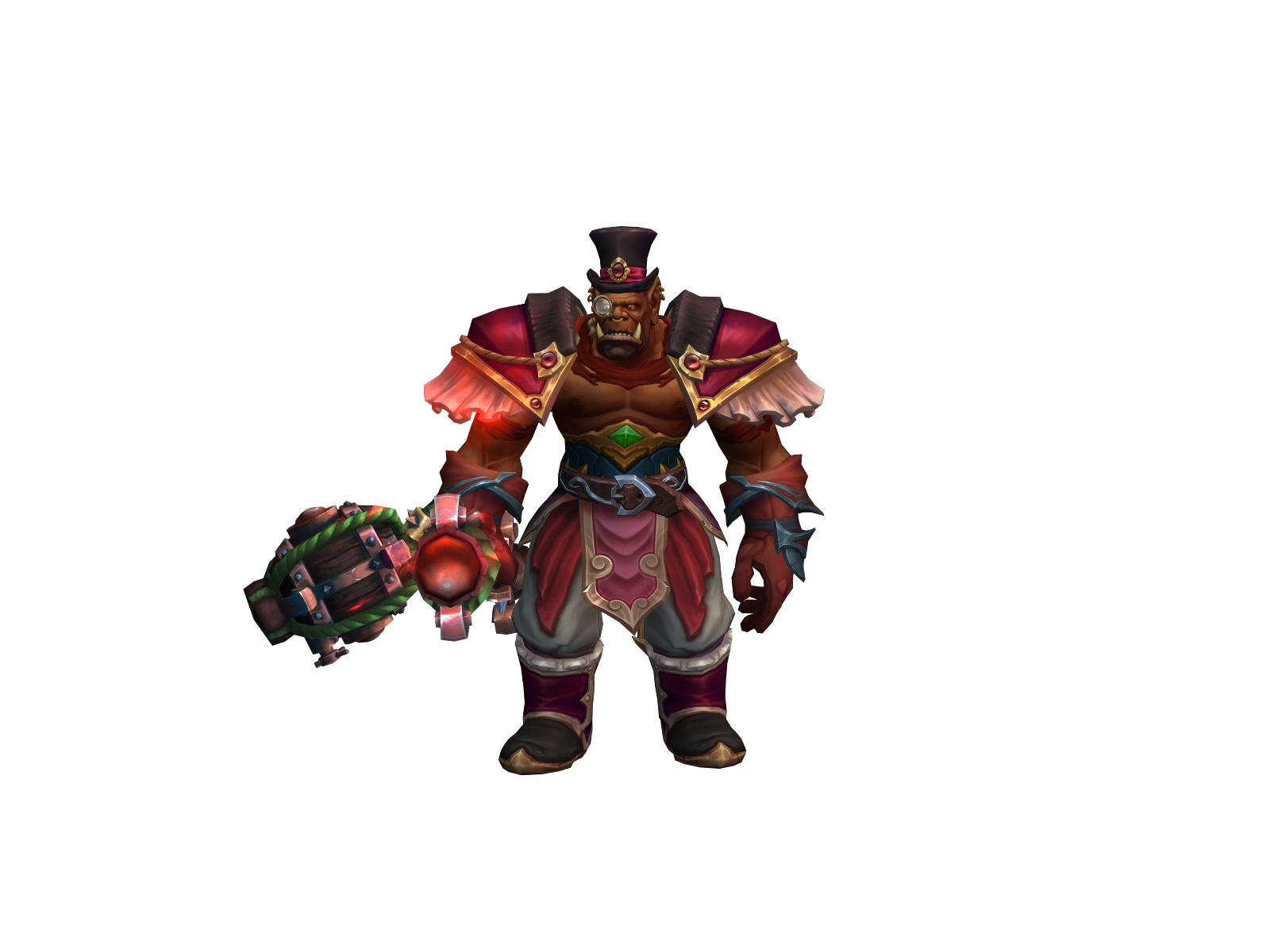 Orkuma 3D character render
