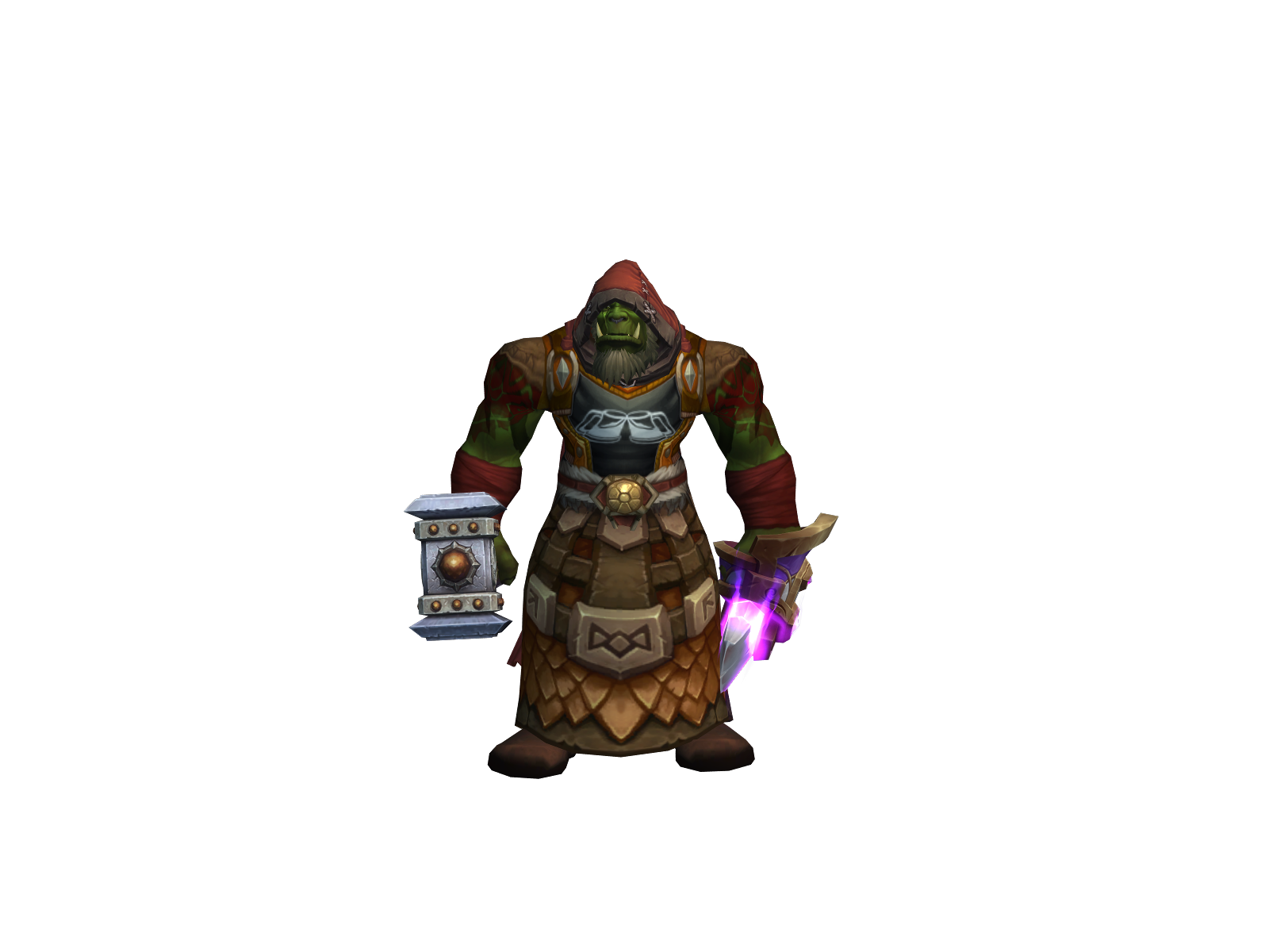 Barrinseiðr 3D character render