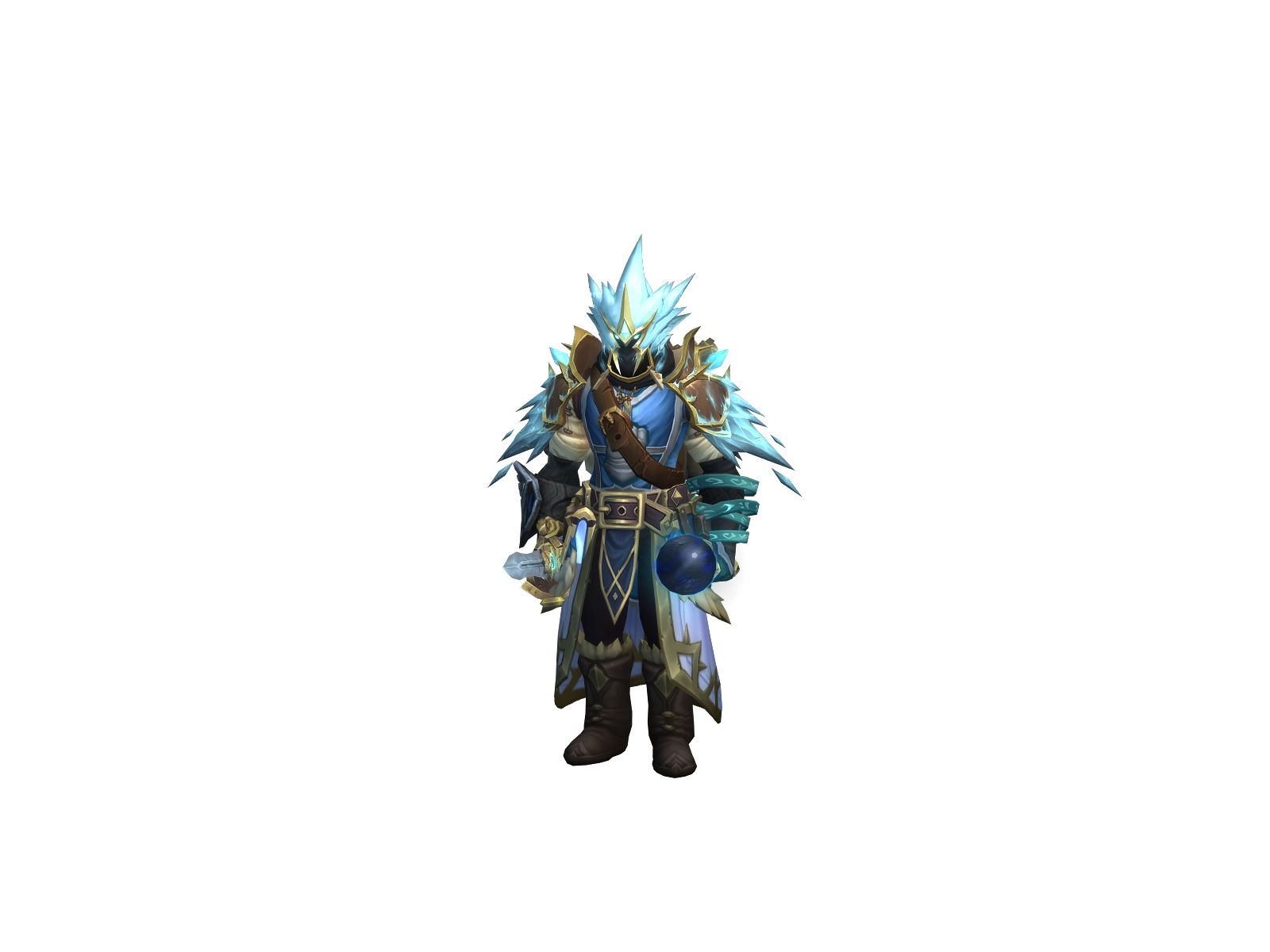 Magicmissle 3D character render