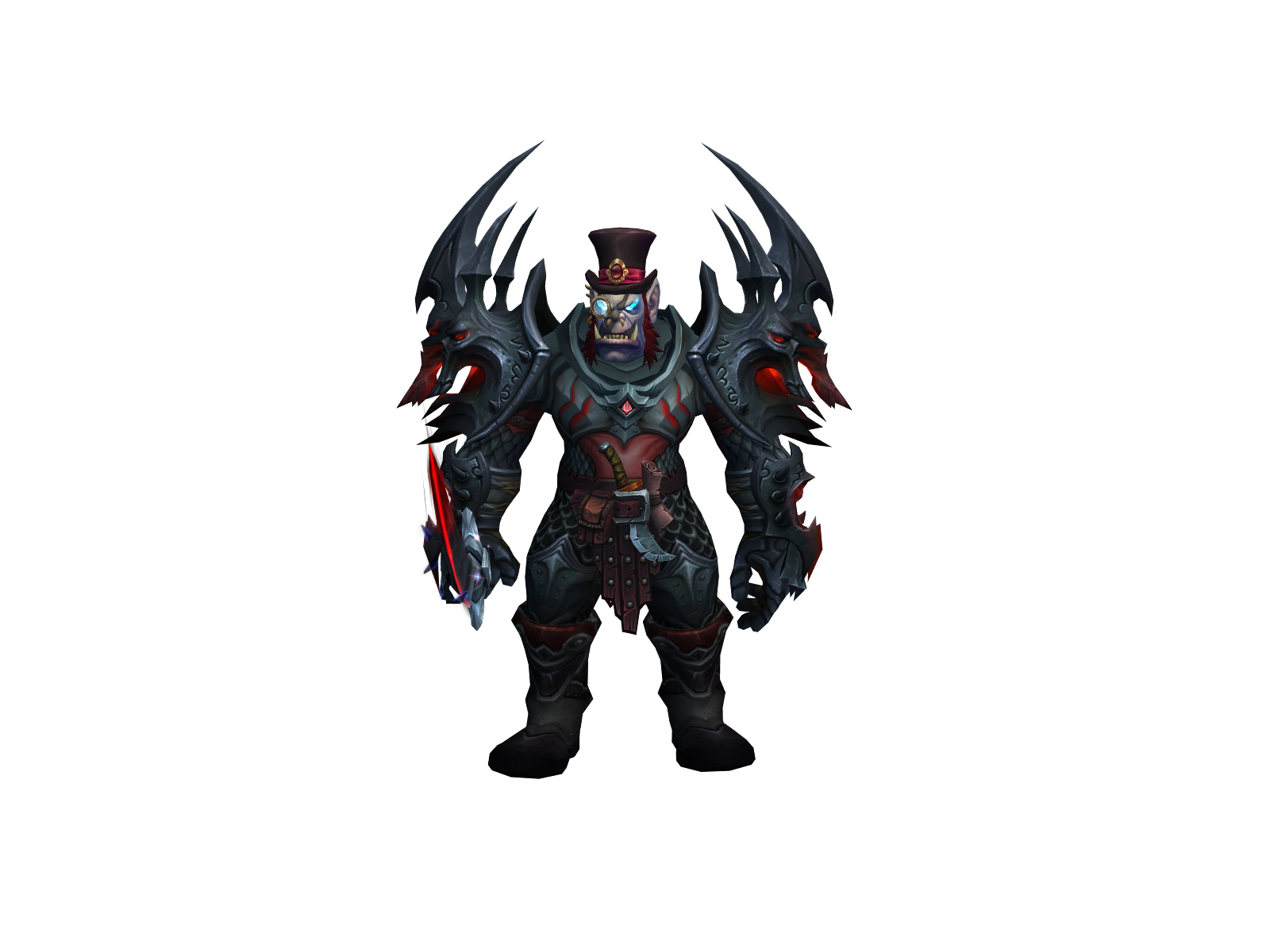 Anacron 3D character render