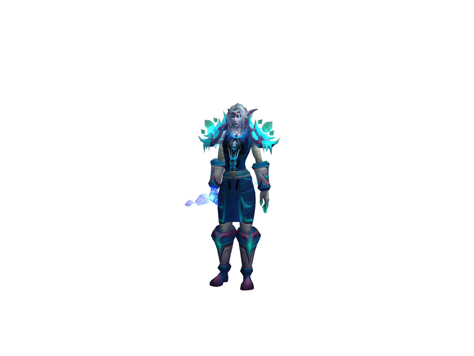 Wocki 3D character render