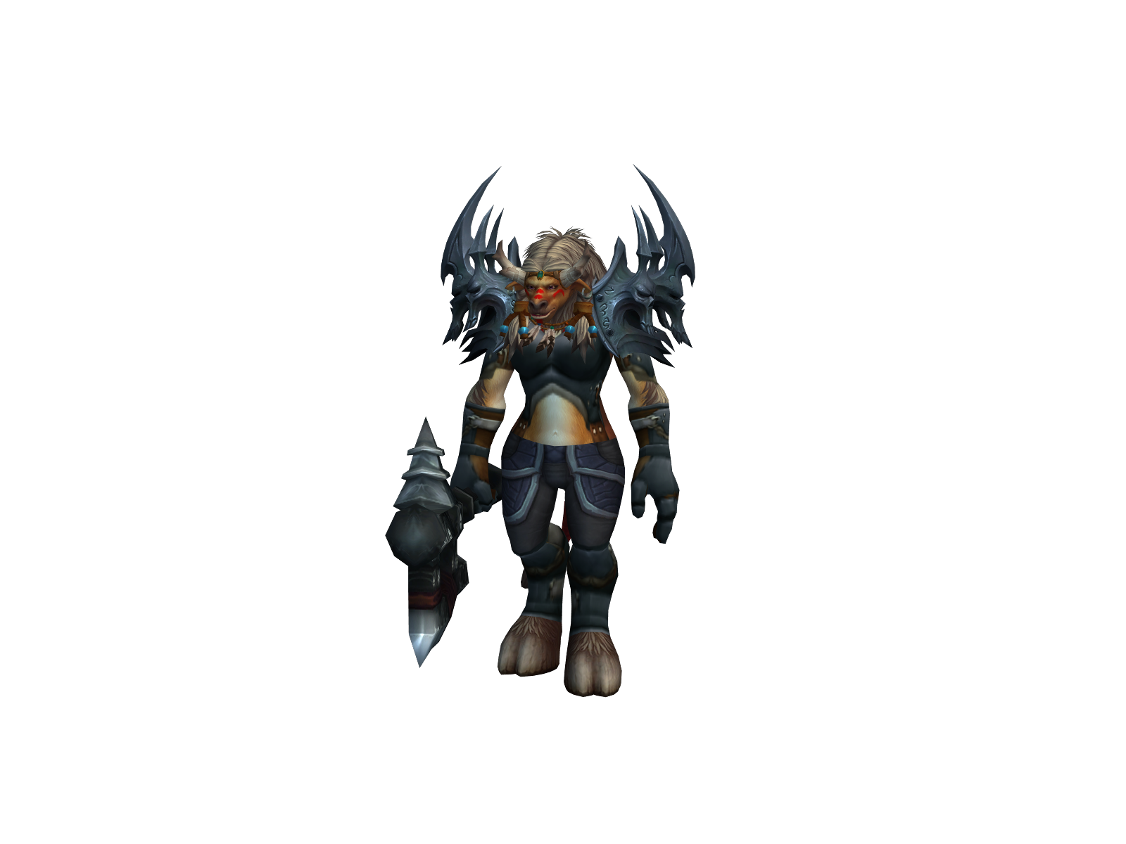 Mojomoo 3D character render