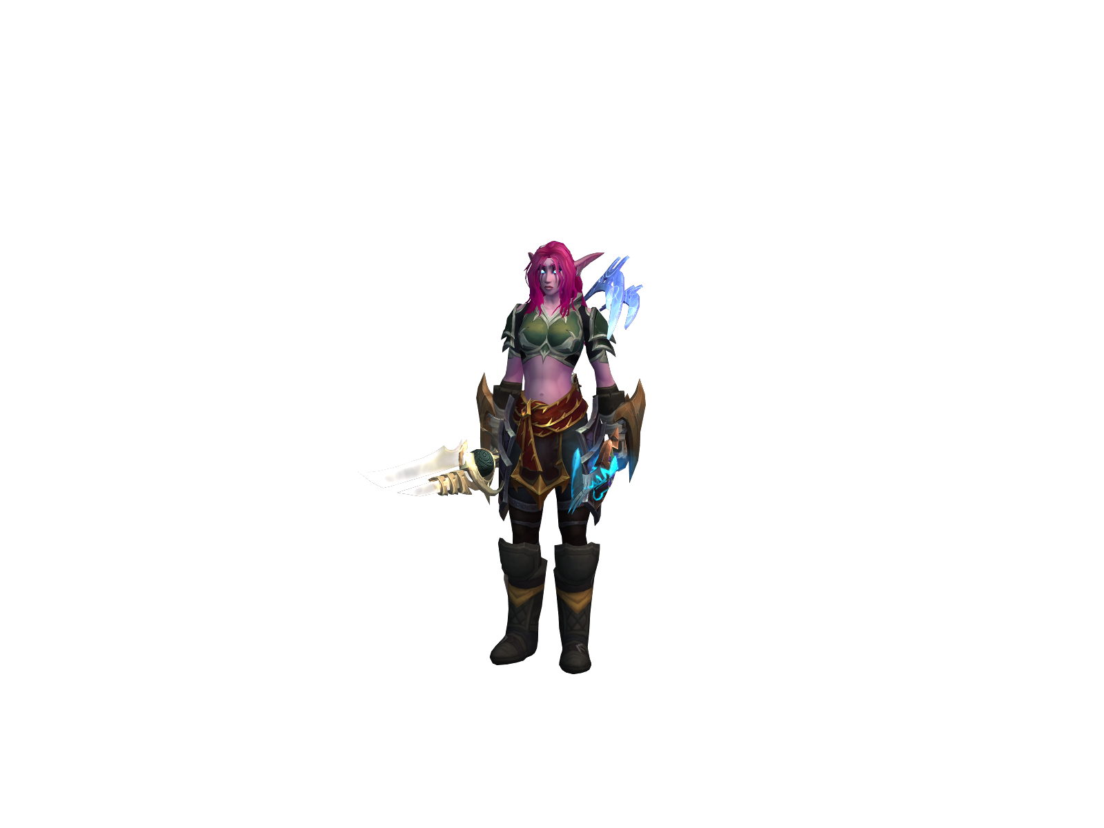 Zerosrevenge 3D character render