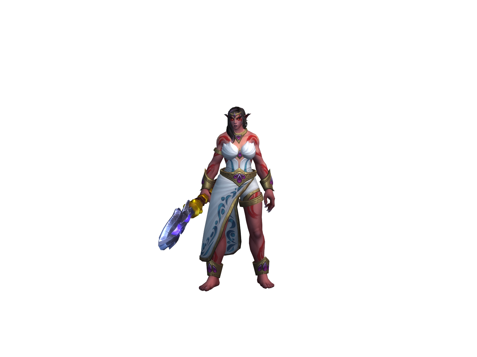 Vespyn 3D character render