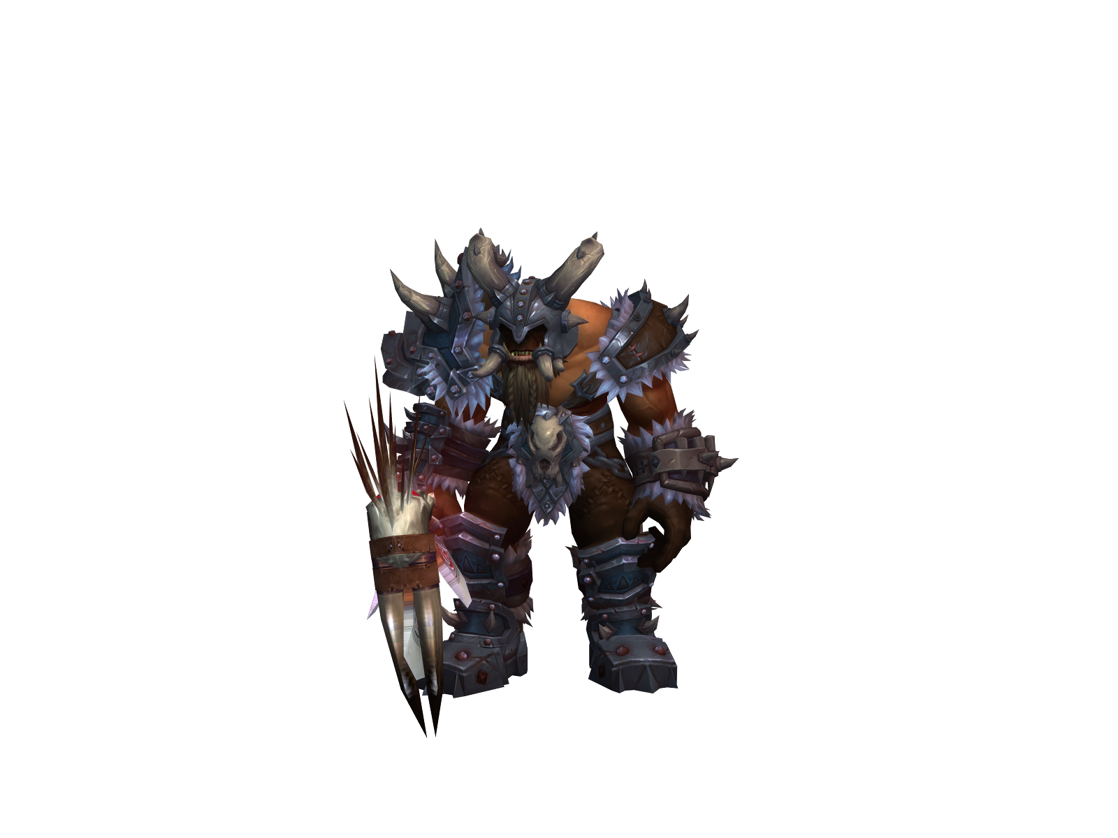 Kazgrongo 3D character render