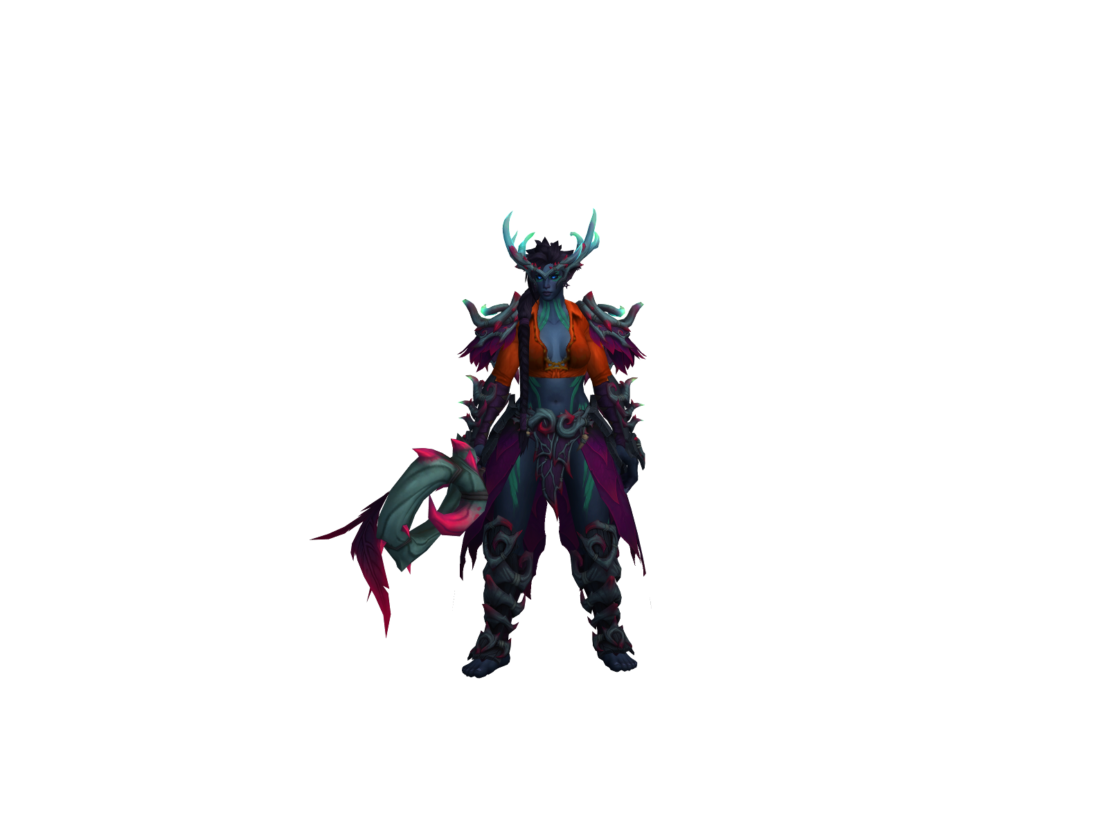 Micaya 3D character render