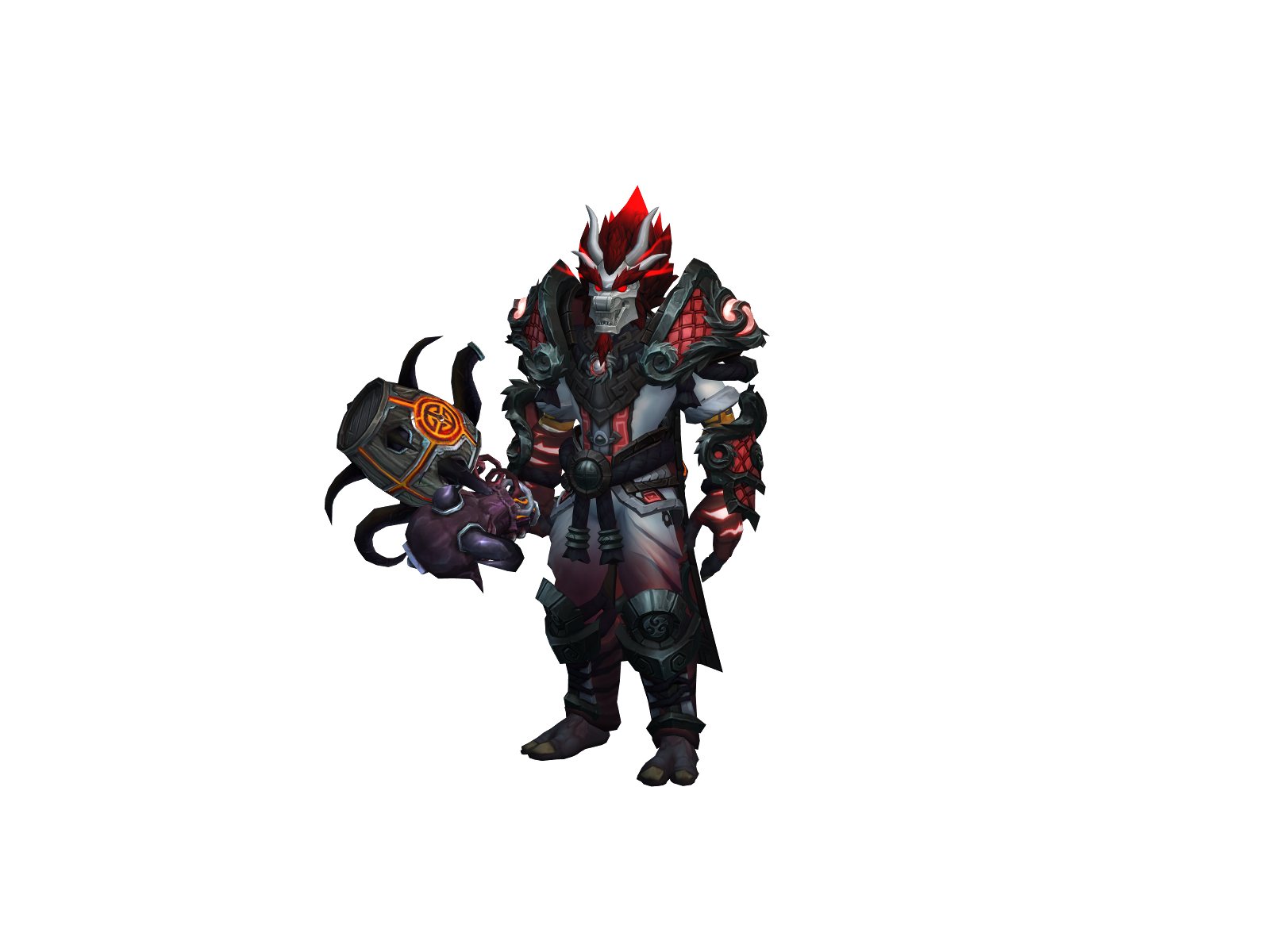 Rumplefist 3D character render