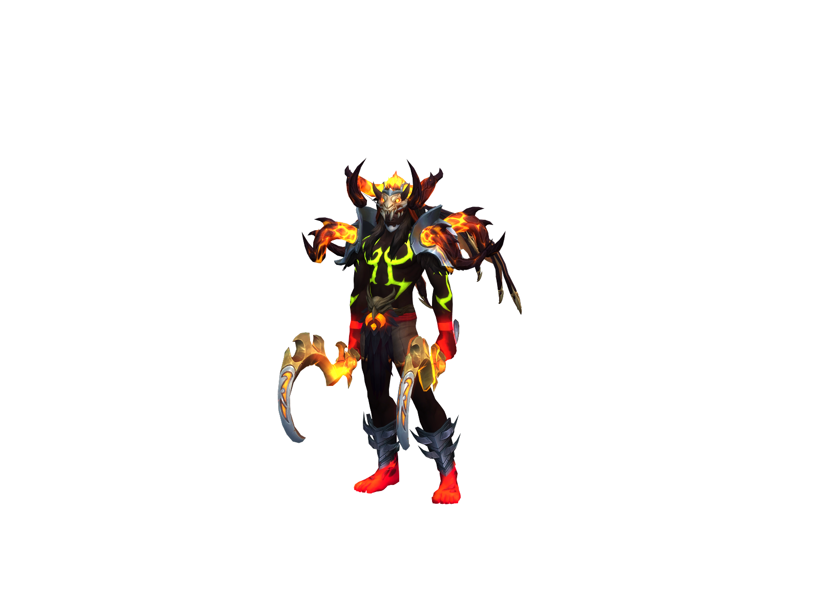 Shreddernaut 3D character render