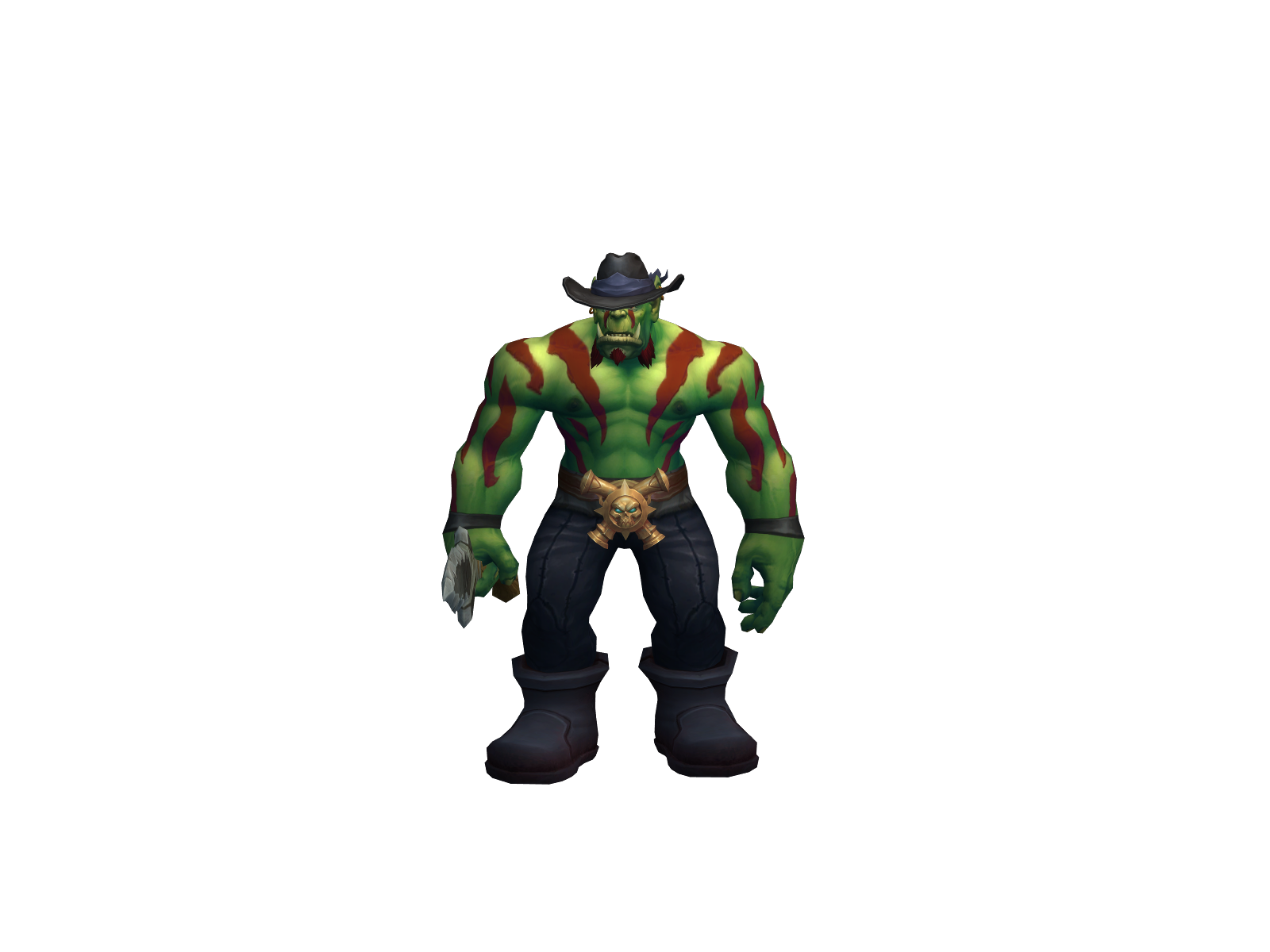 Smuffle 3D character render