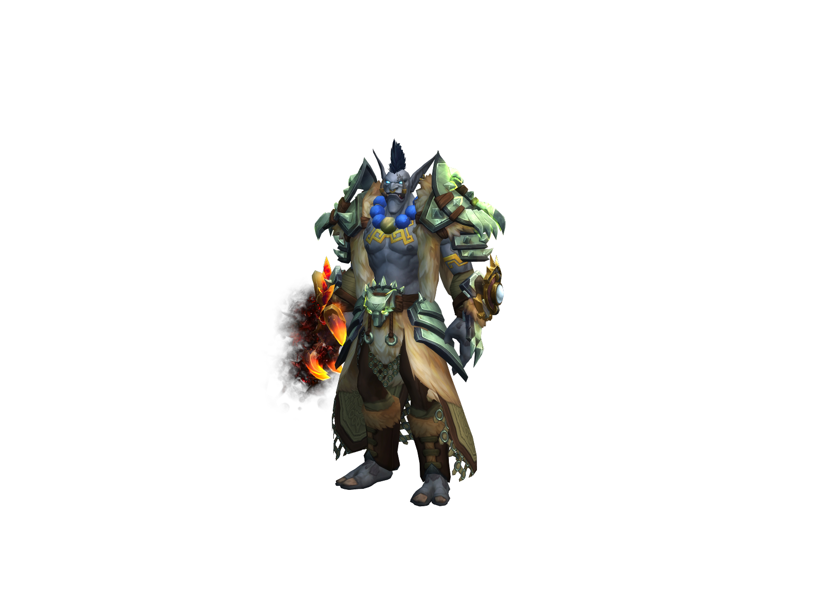 Revanok 3D character render