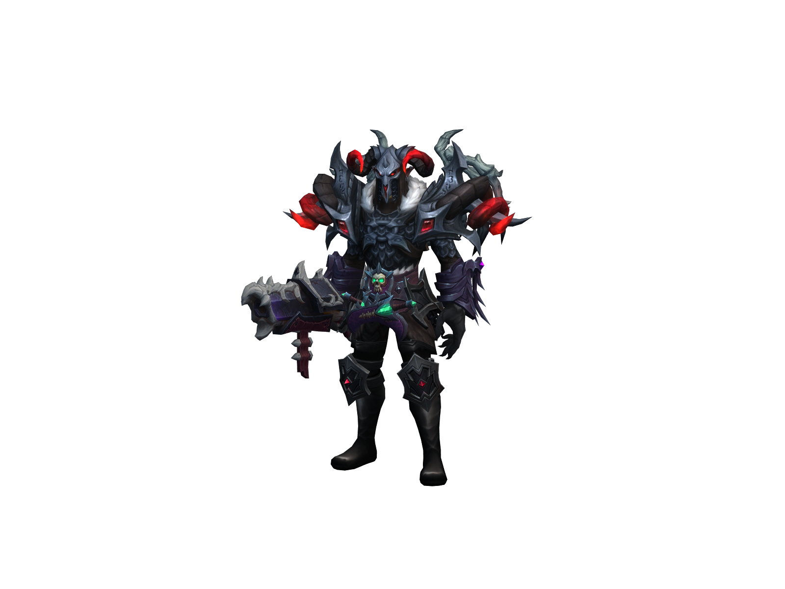 Ihdril 3D character render