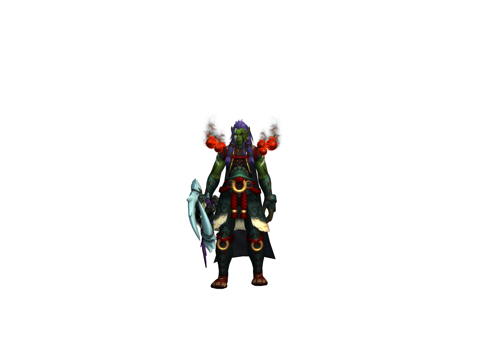 Mcdabber 3D character render