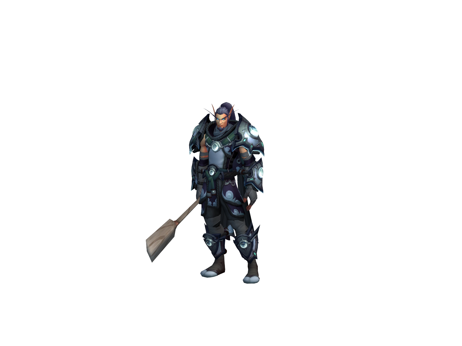 Sunji 3D character render